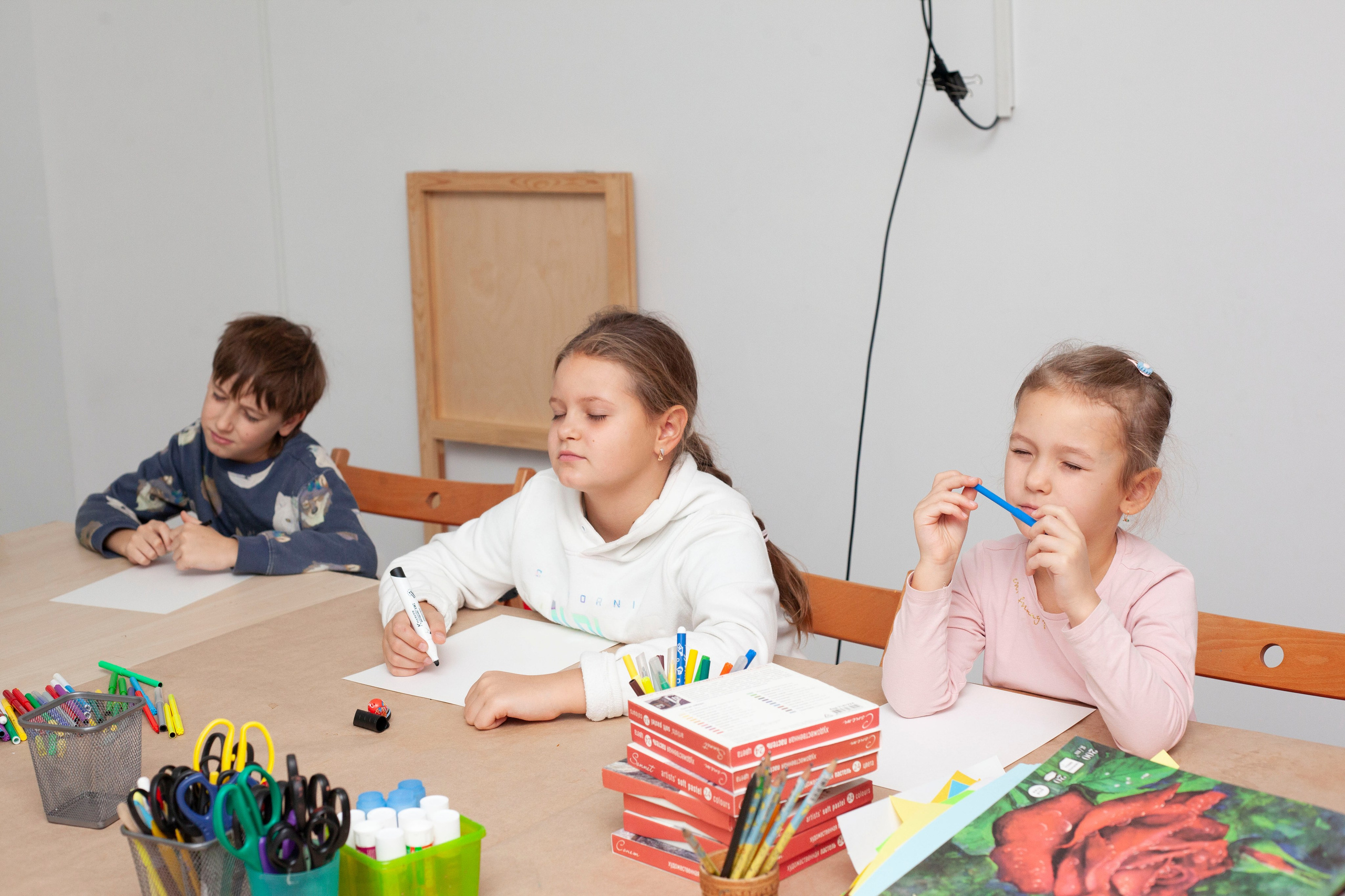 Детский мастер-класс в ММОМА. Stanislav Baryshev — People. Emotions. Atmosphere