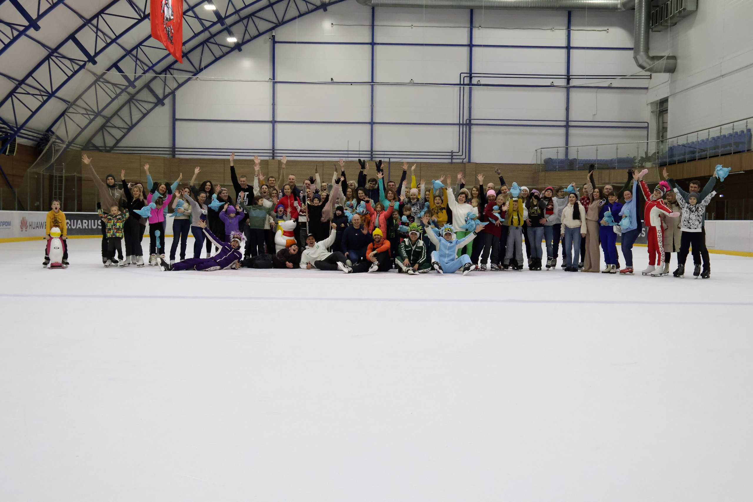 Корпоративное мероприятие на катке. Спортивный и репортажный фотограф Ермакова Светлана