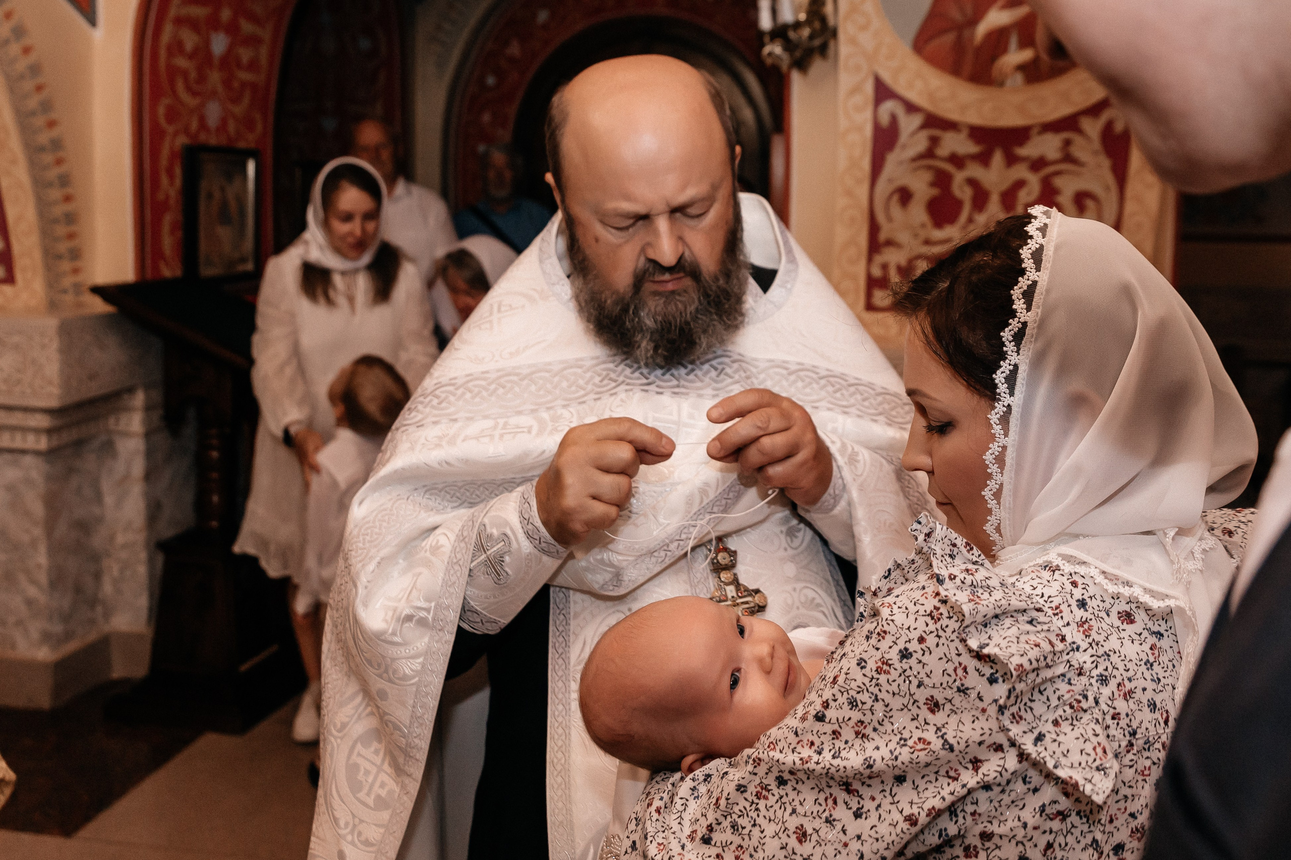 Крещение Саши. Семейный фотограф Минск Усова Ольга