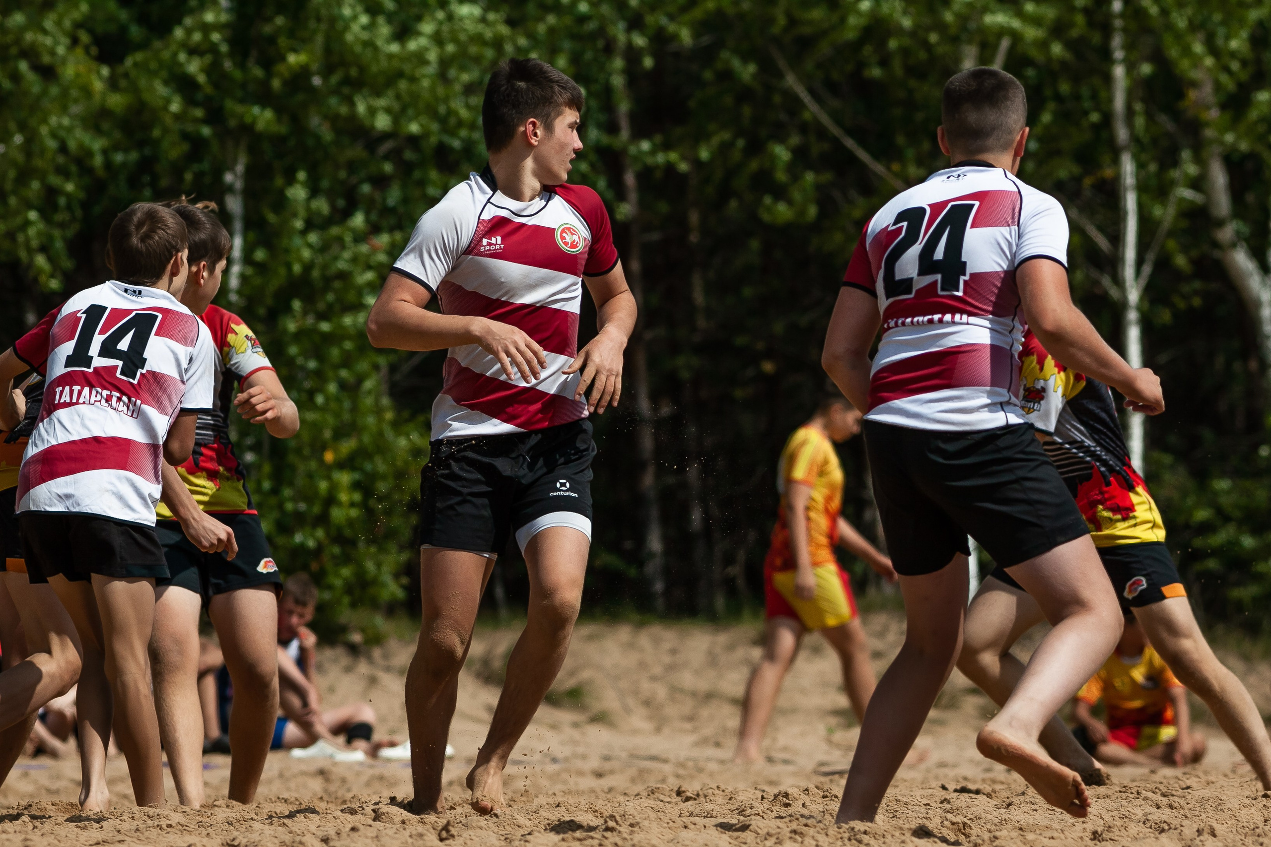 «Кубок «Молота» по пляжному Регби. Фотография
