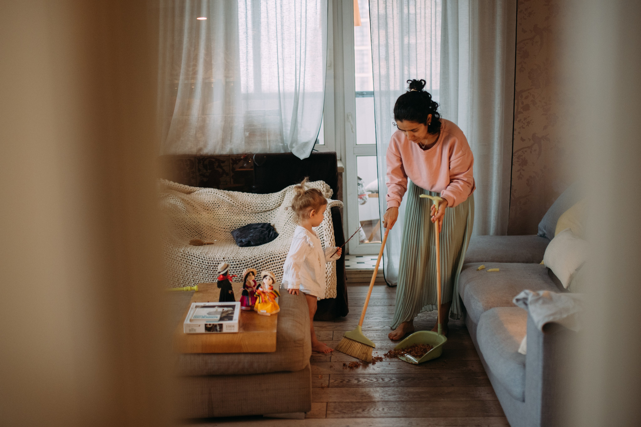 Саэлита и Каталина. Домашняя уютная съемка