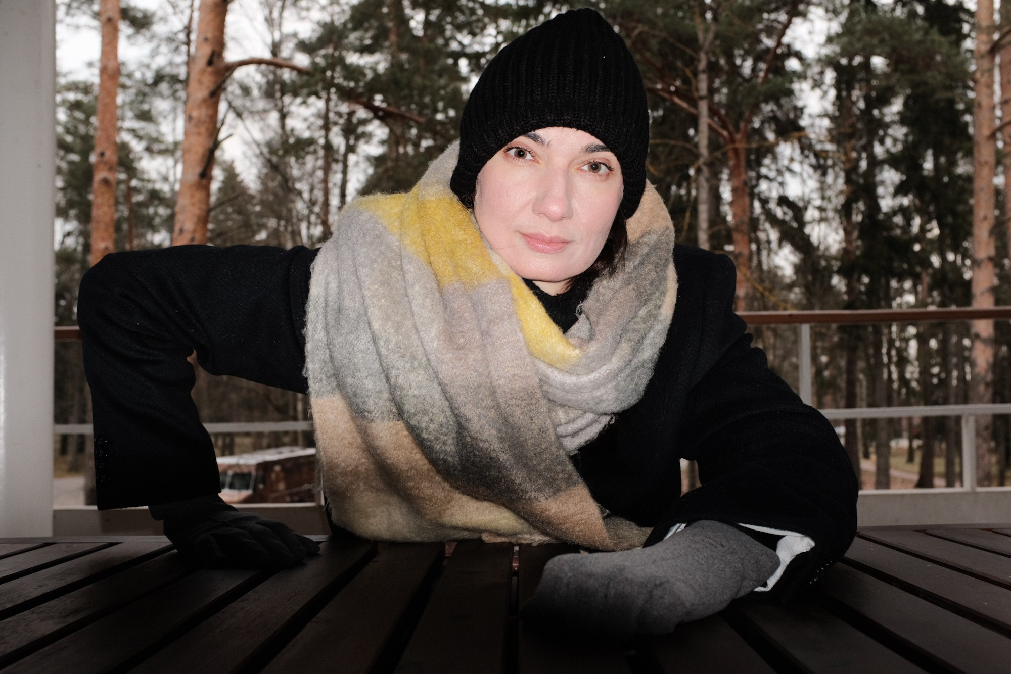 Настя в Переделкино. Дмитрий Бречалов