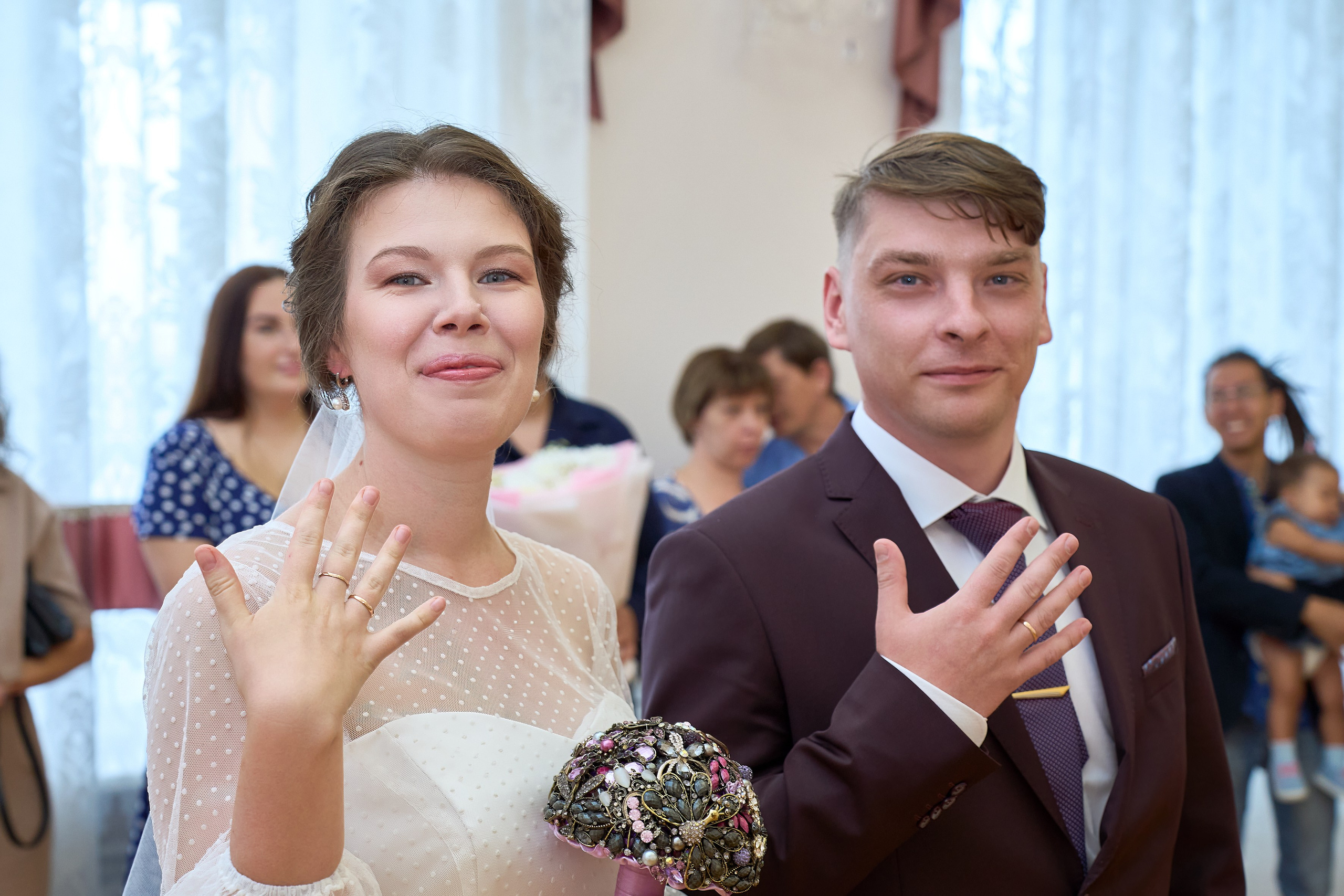 Церемония бракосочетания. Репортажный и портретный фотограф в Томске Ларионов Артём