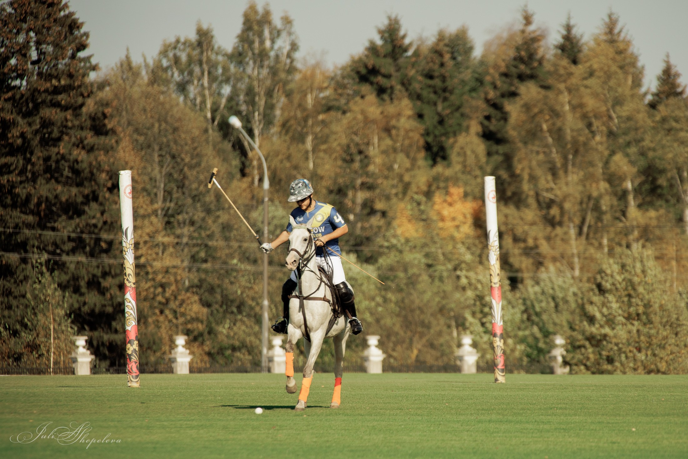 Осенний кубок по конному поло. Детская Конная фотография в Москве Юлия Шепелева