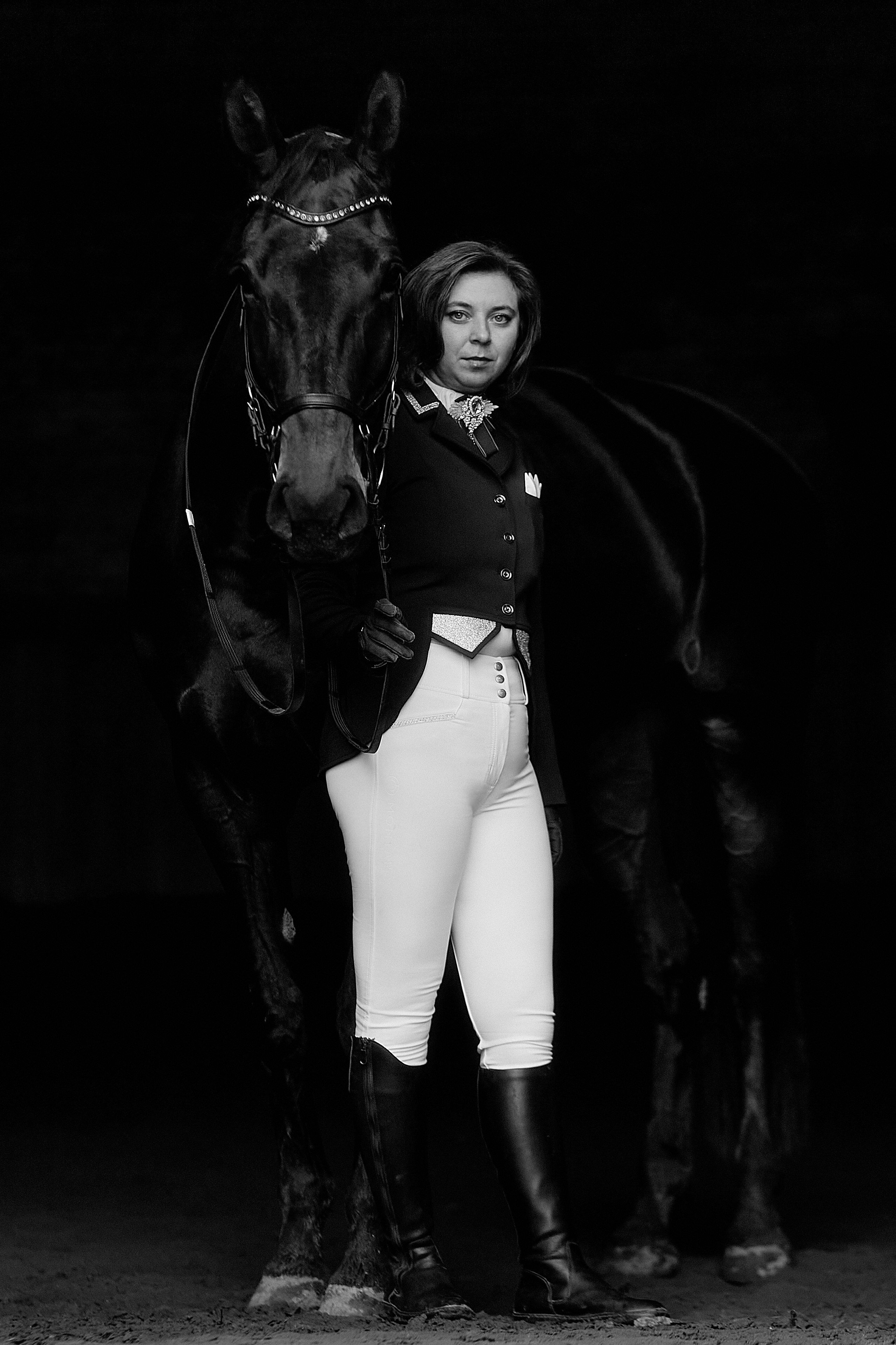 Конные фотографии с Анной