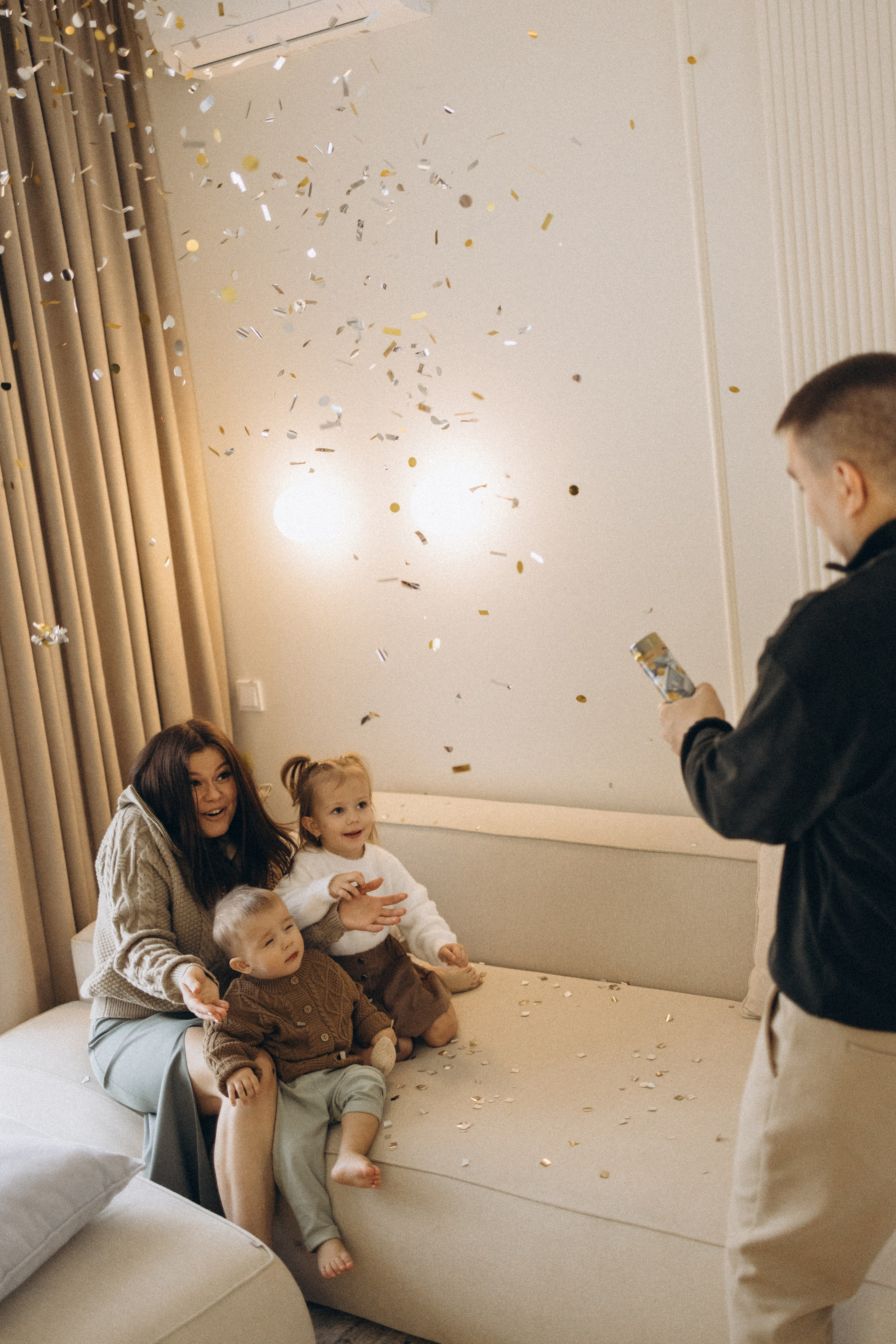 Новый года дома. Семейный и детский фотограф в Тюмени Вика Алленова