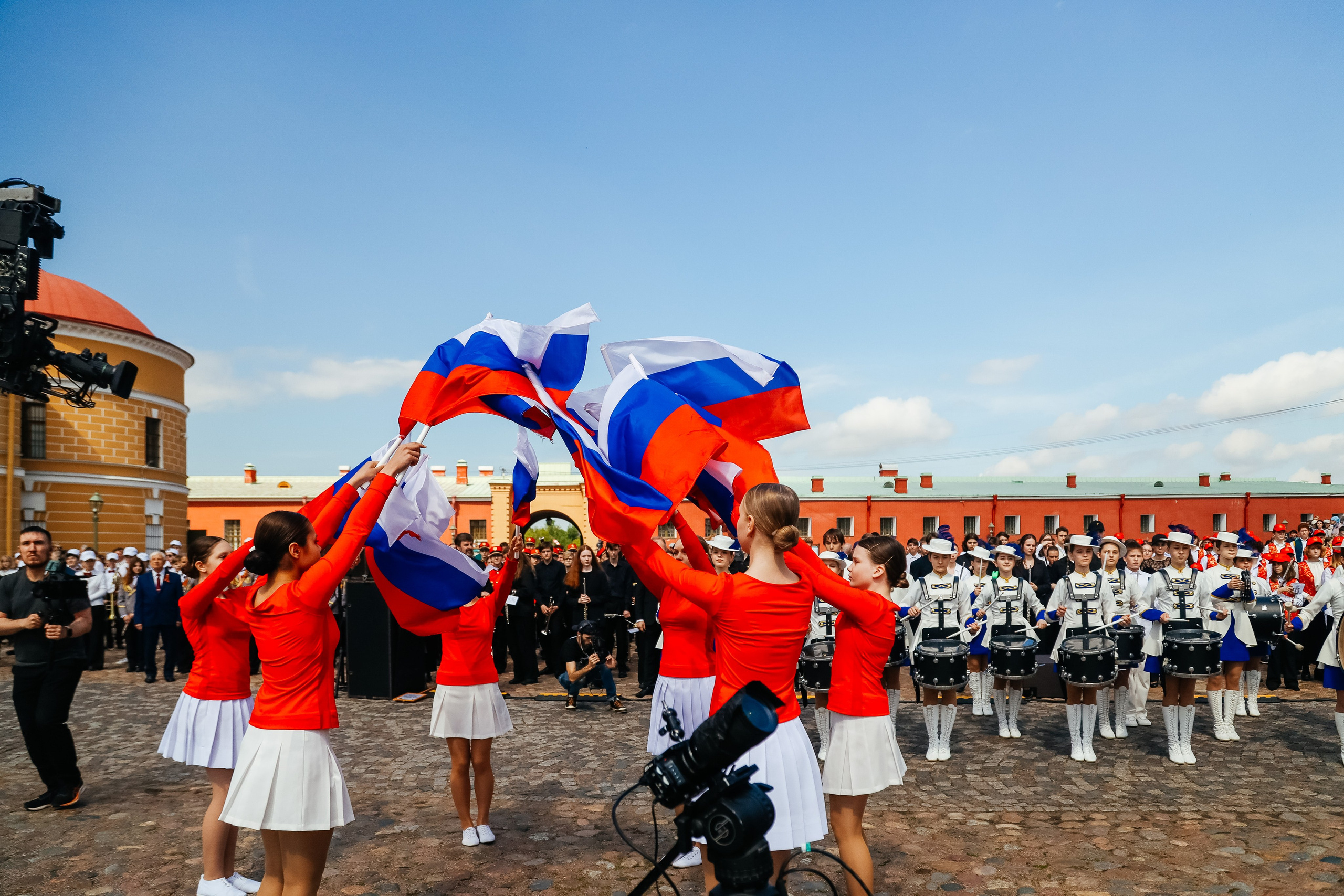 Парад детских духовых оркестров. Семейный фотограф Любовь Саркеева