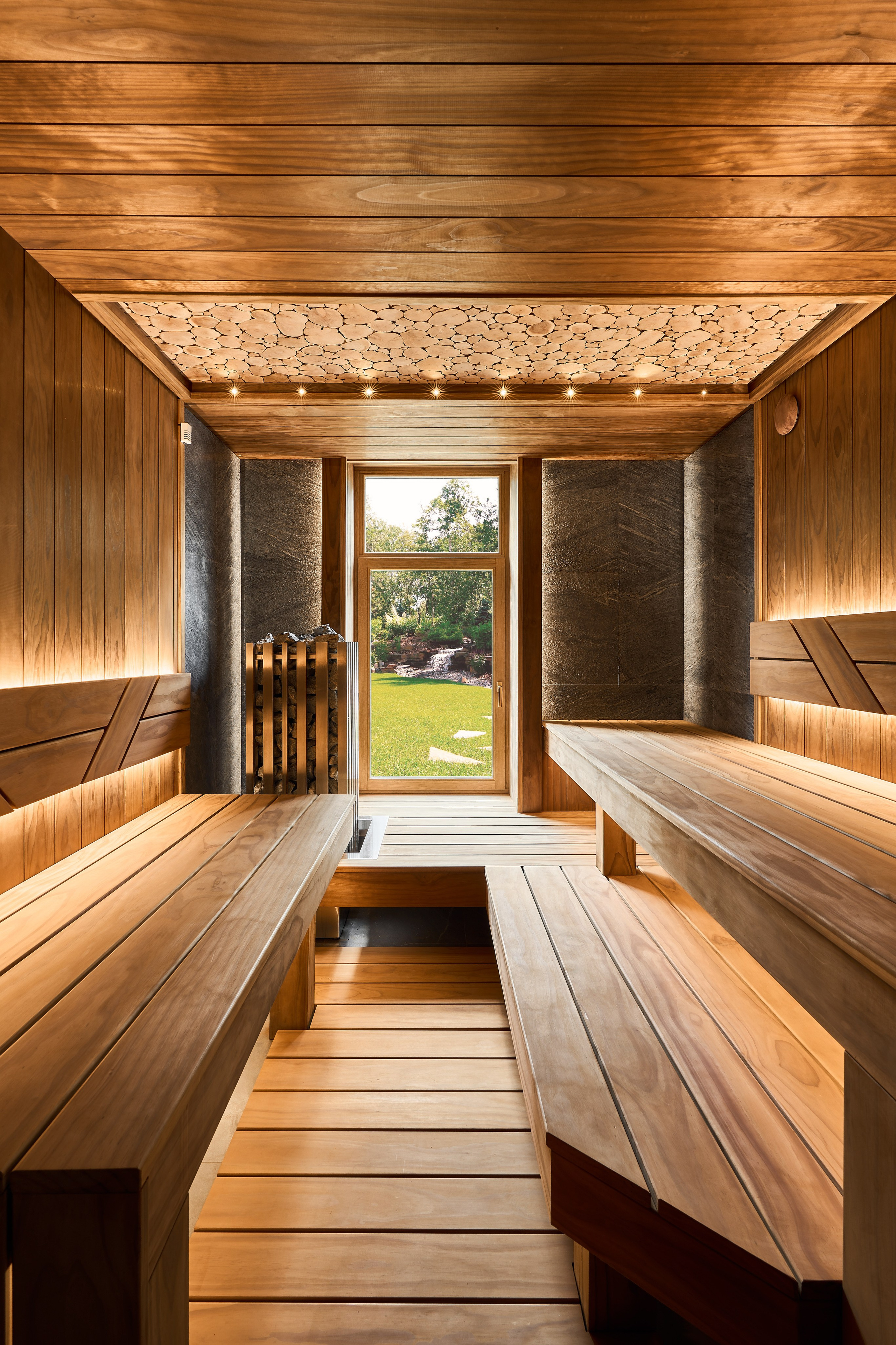 Сауна из Новозеландской термососны, по проекту MBSaun. (Бизнес съемка). Бояршинов Антон Интерьерный фотограф/видеограф Москва