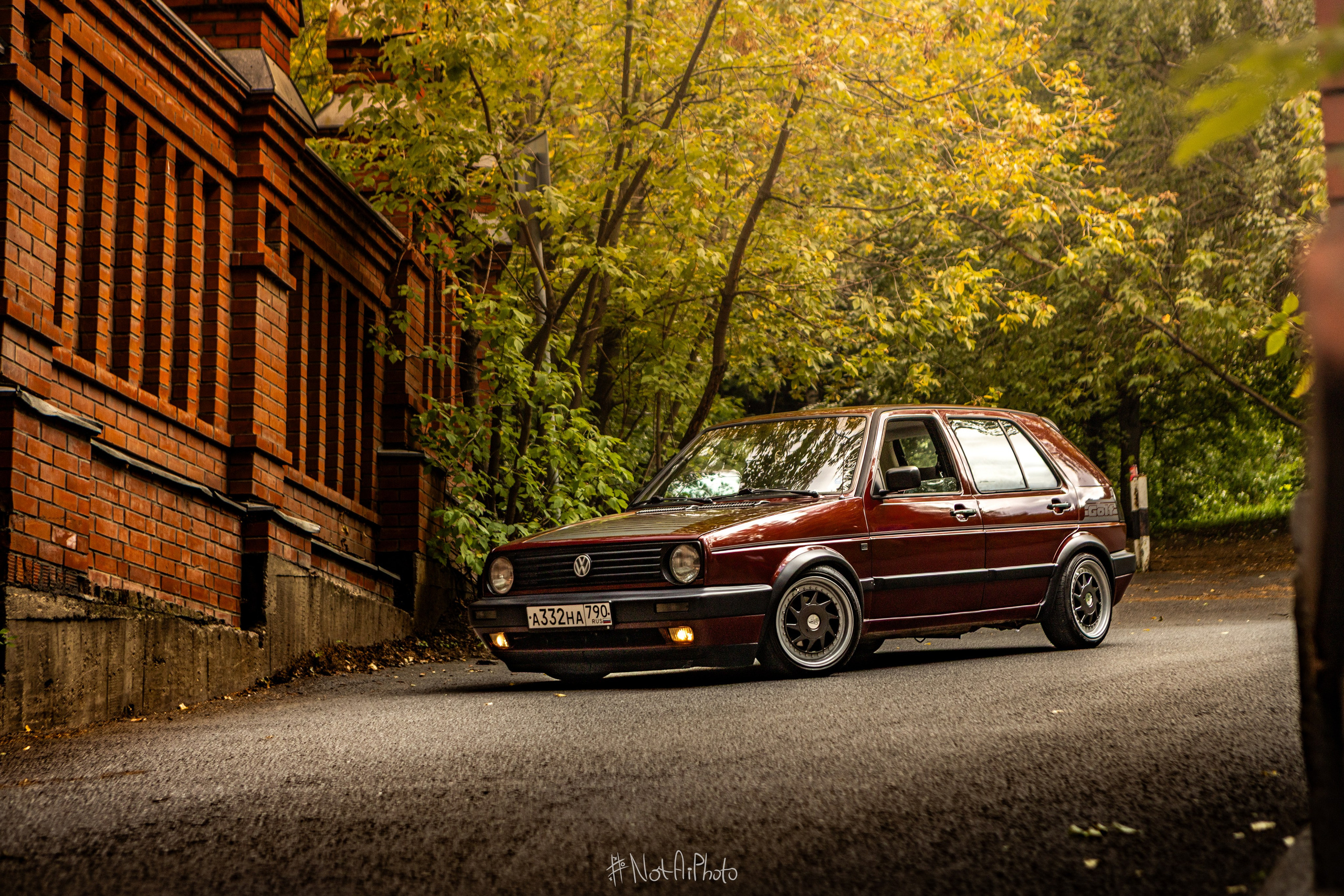 Фотосессия VW Golf 2. #NotAiPhoto — автомобильный фотограф