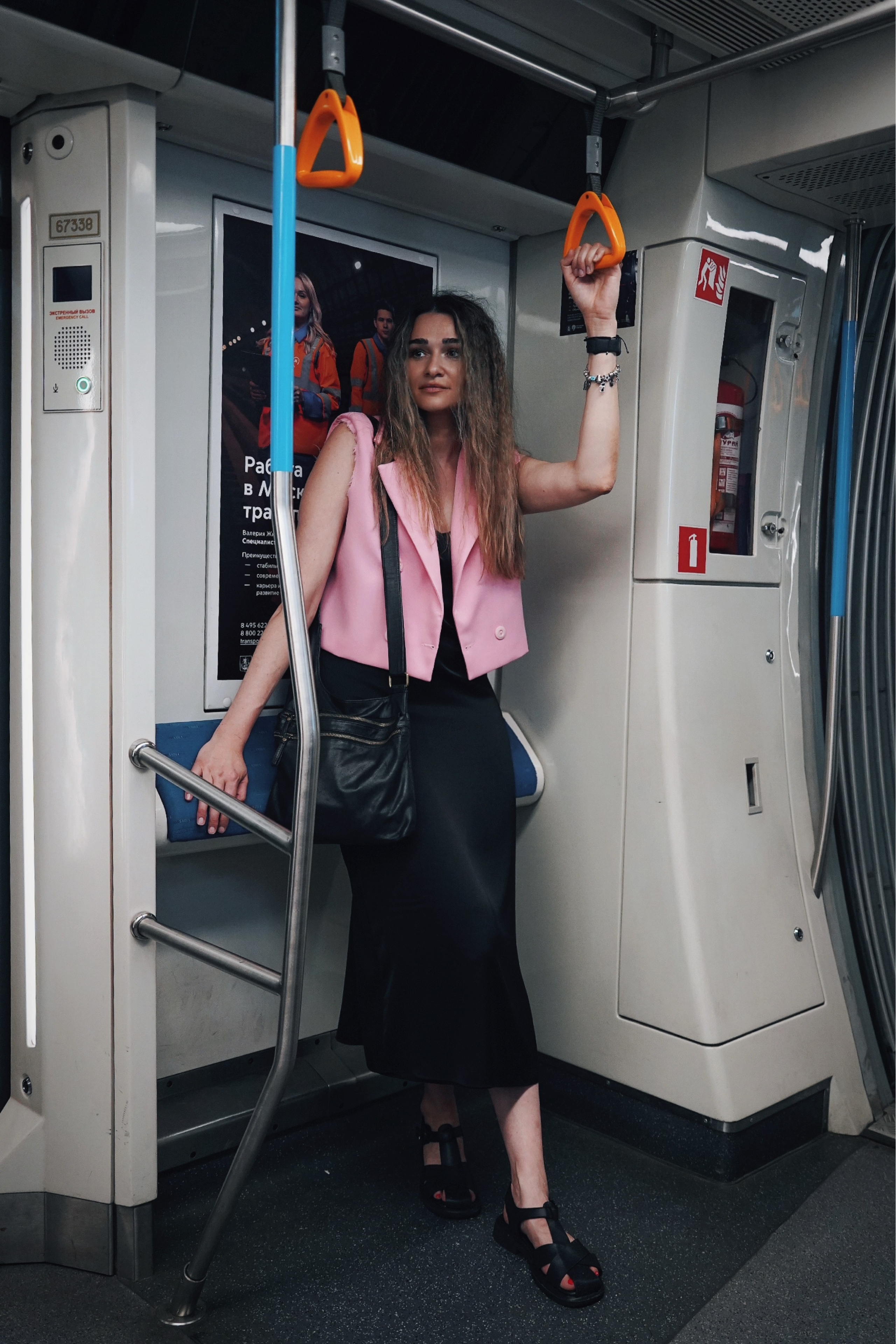 Анна в Московском метро. Событийный фотограф Анна Курникова