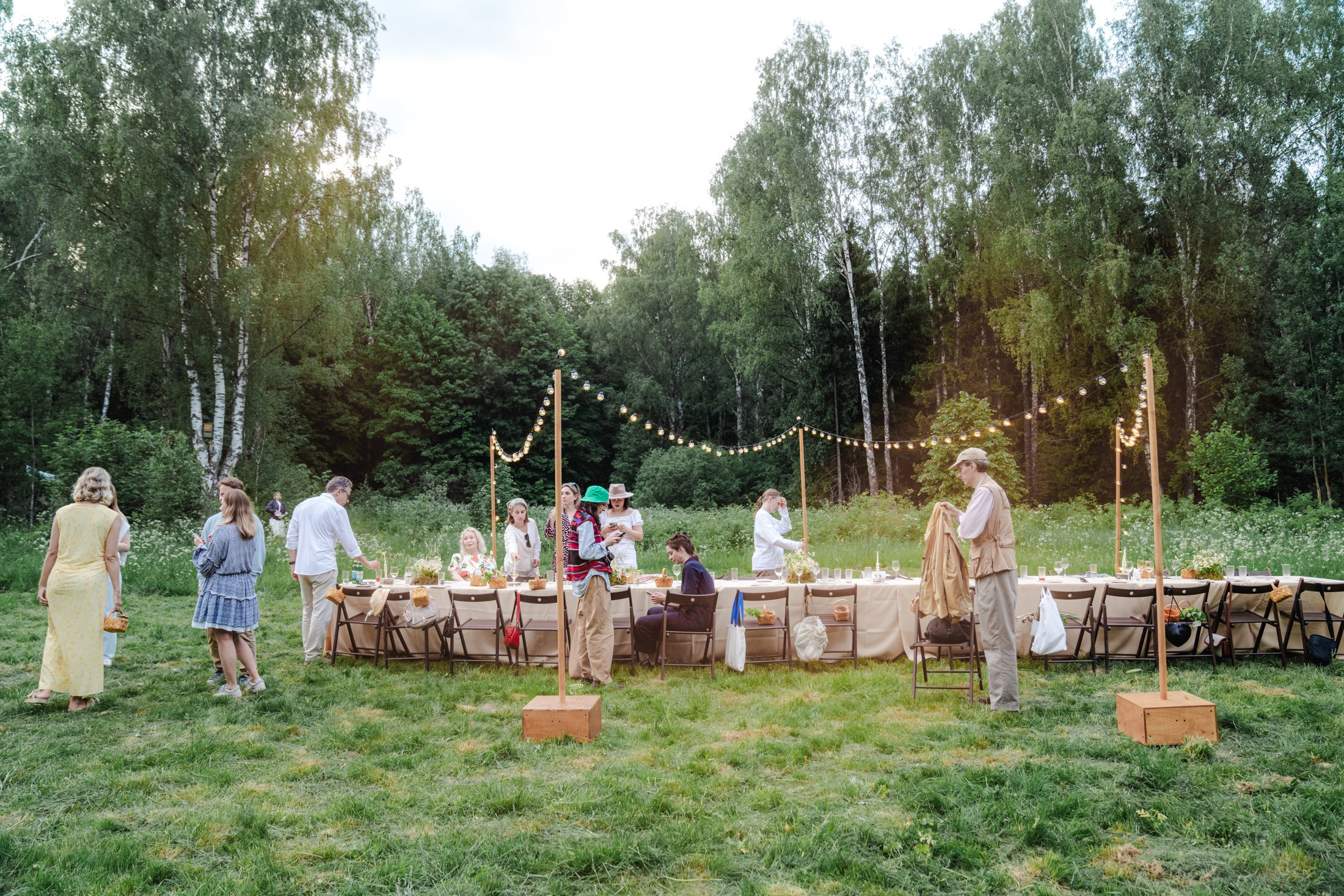 Закатный бранч. Портретный и репортажный фотограф Виктория Капустина