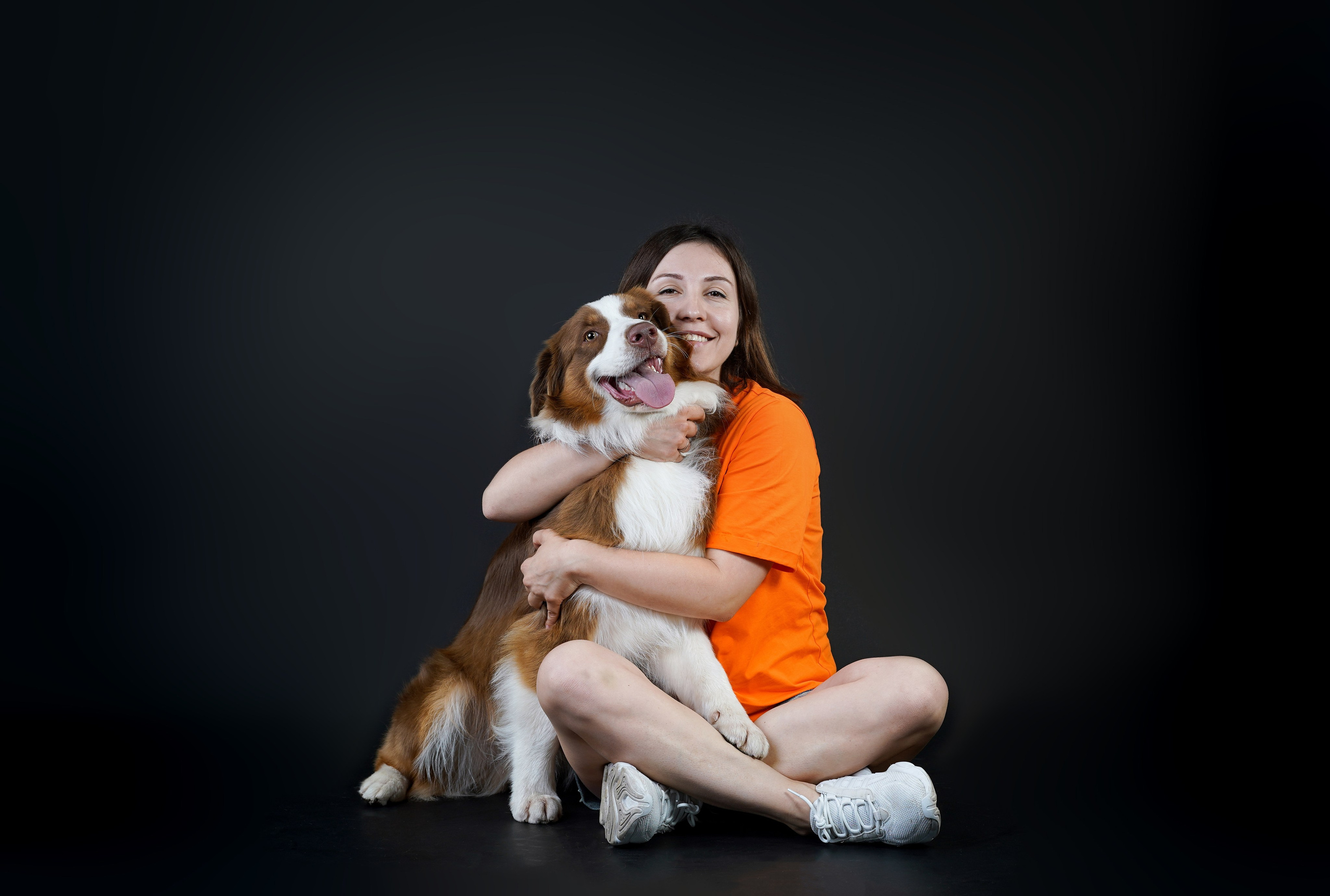 Ксюша, сиба Тэффи и австралийцы Арчи и Нэо. Фотограф-анималист в Санкт-Петербурге Яна Мартынова