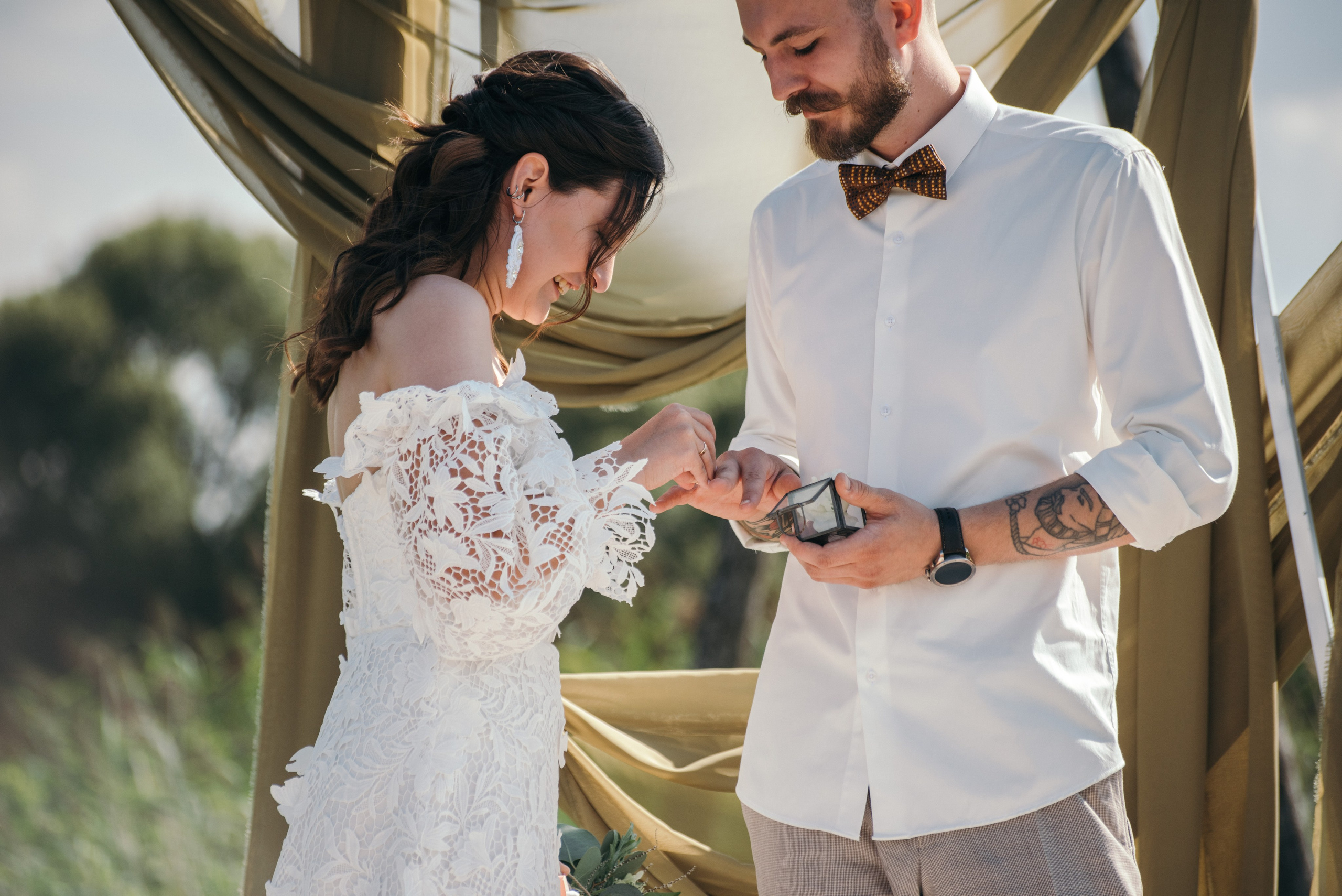 Свадьба на природе