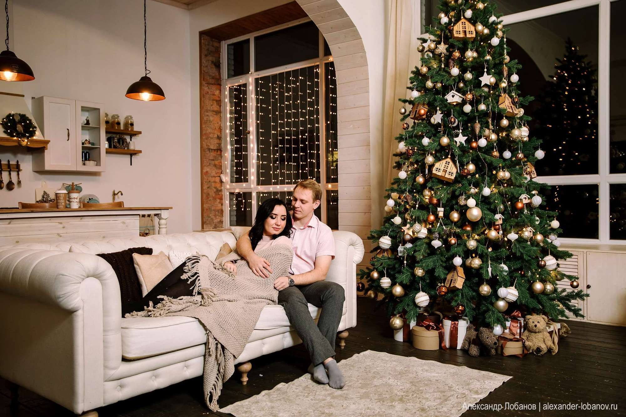 Новогодняя Love Story Ильи и Марьям