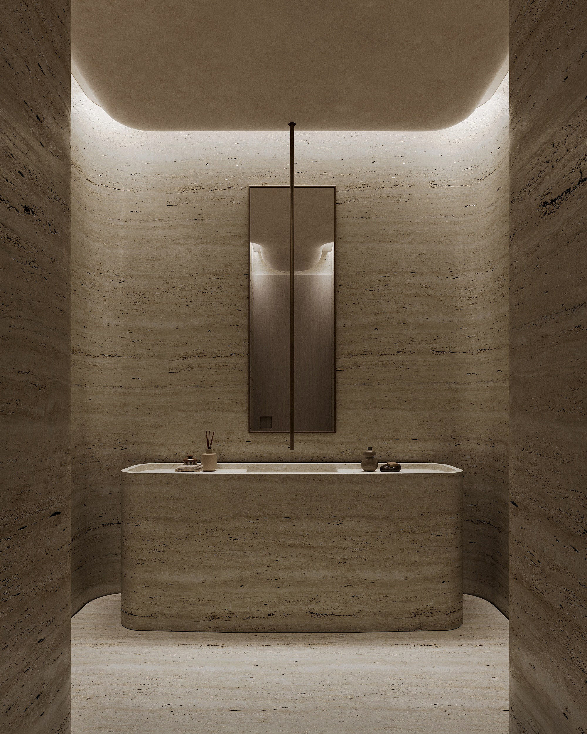 Villa N-94. Interior visualization