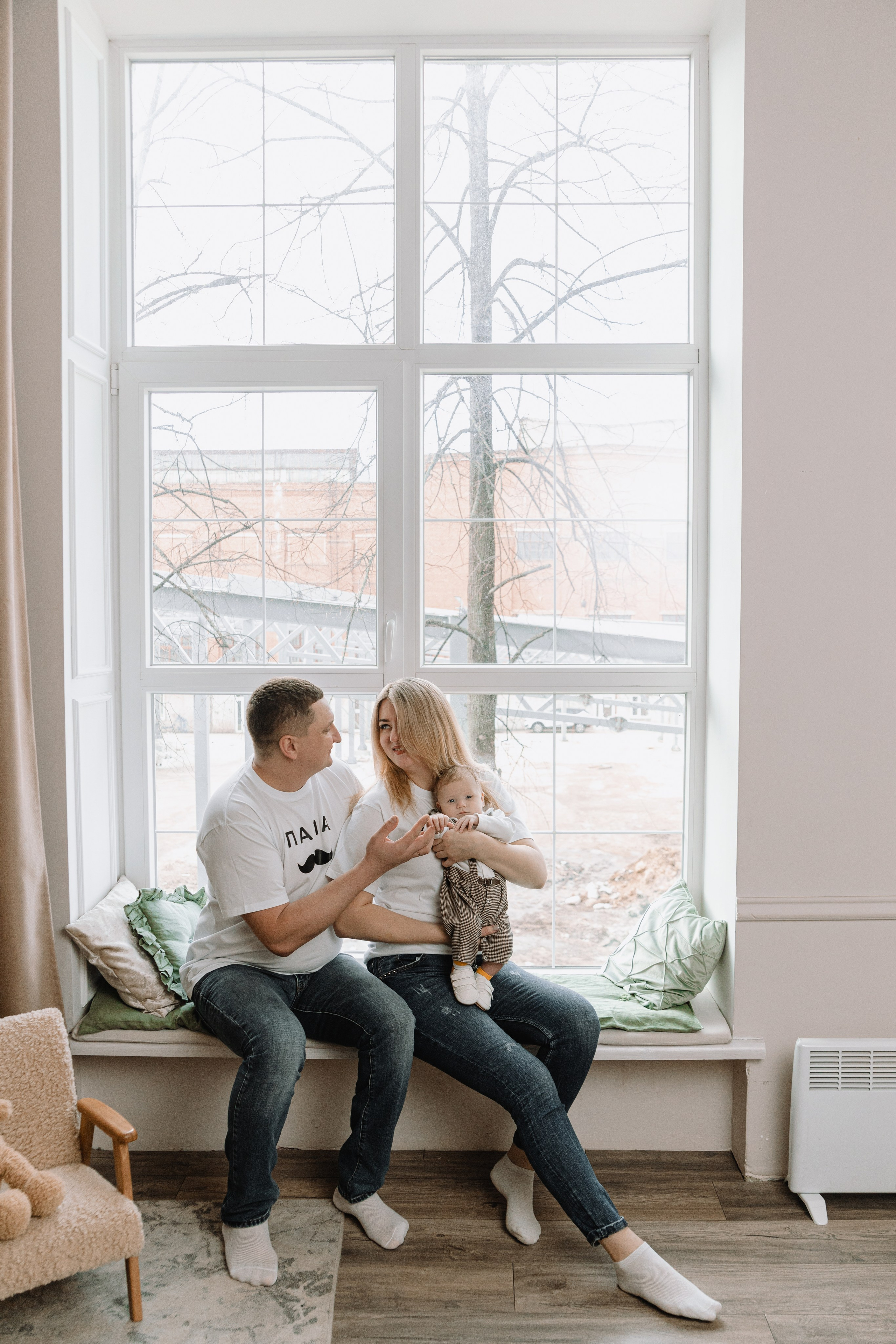 Юлия, Алексей и маленький Максим. Фотограф Воронеж Варвара