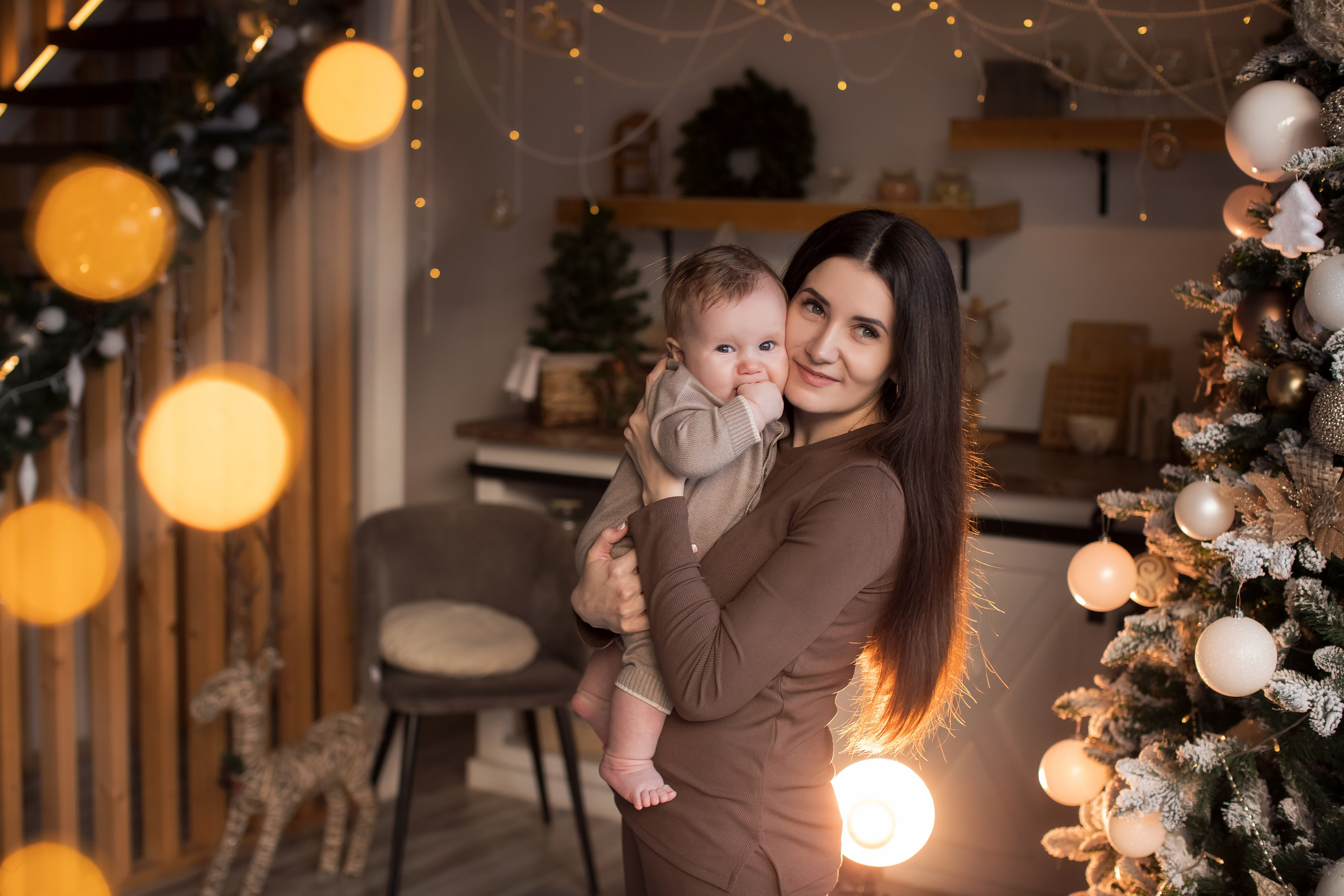Первый Новый год. Семейный и детский фотограф в Саратове Полина Коткина