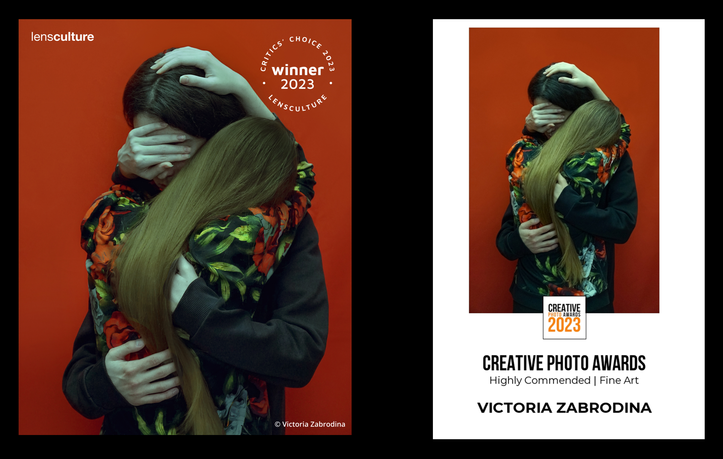 Работа «Двое как один». Арт-фотограф Виктория Забродина