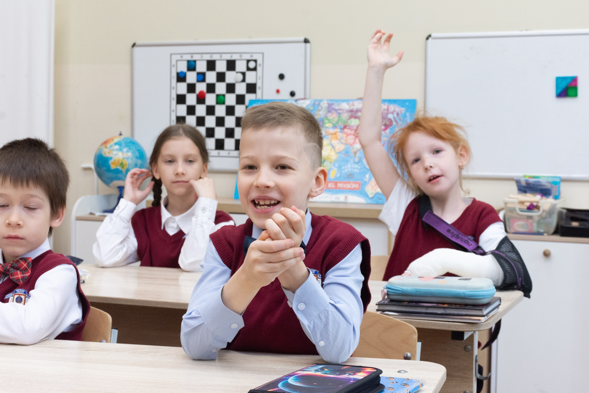 Выпуск первого класса (Гимназия 1). Фотограф Максим Буряк