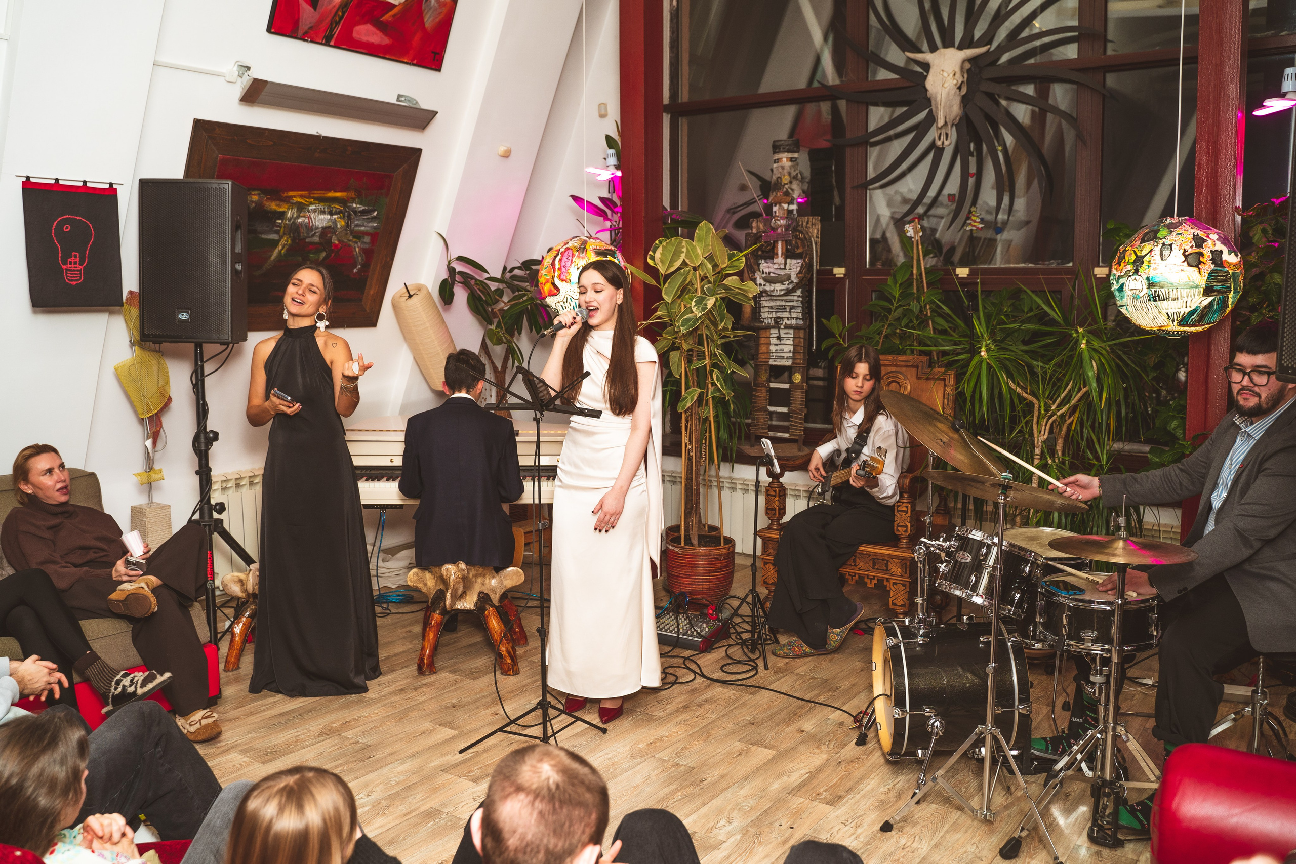 Новогодний джазовый вечер в «Доме Карлсона». Свадебный и репортажный фотограф в Уфе| Осетрова Ольга