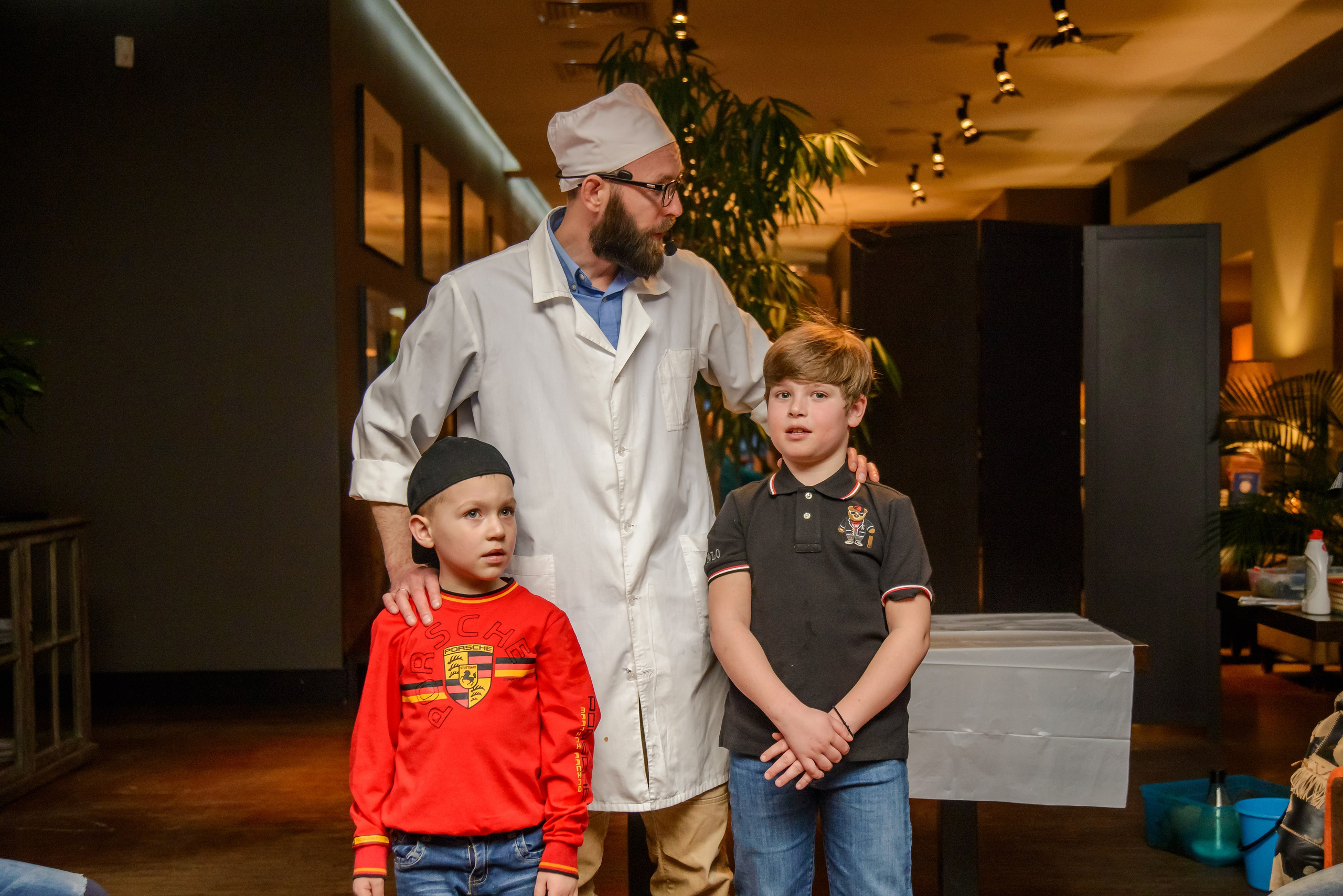 Детский день рождения в ресторане