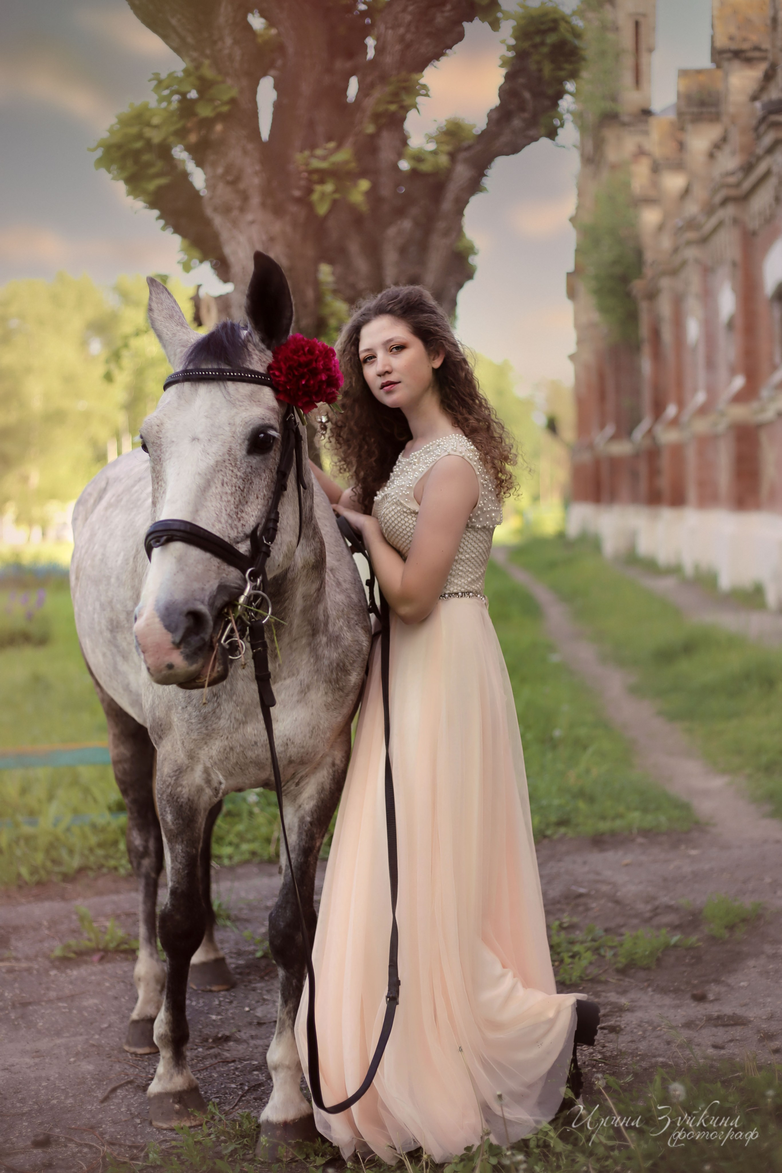 Надя и Туман. Школьный и детский фотограф Старожилово
