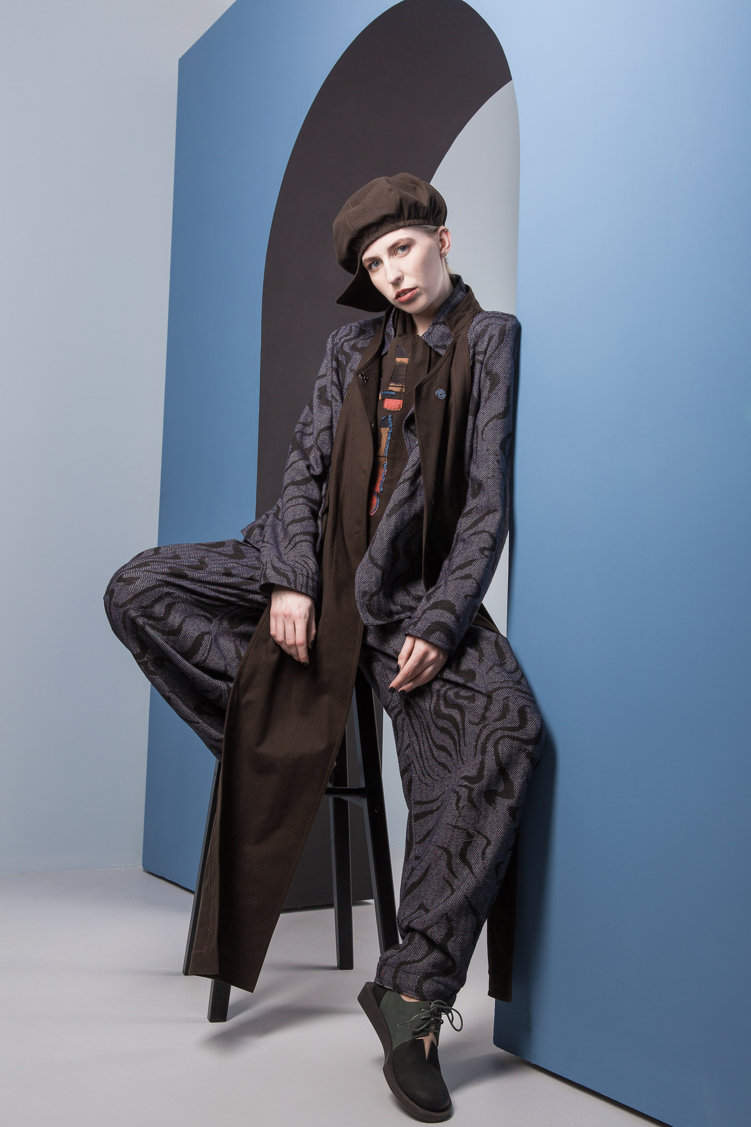 LookBook Winter 2022-2023 fo CROKI. Photographer Anna Arzamastseva