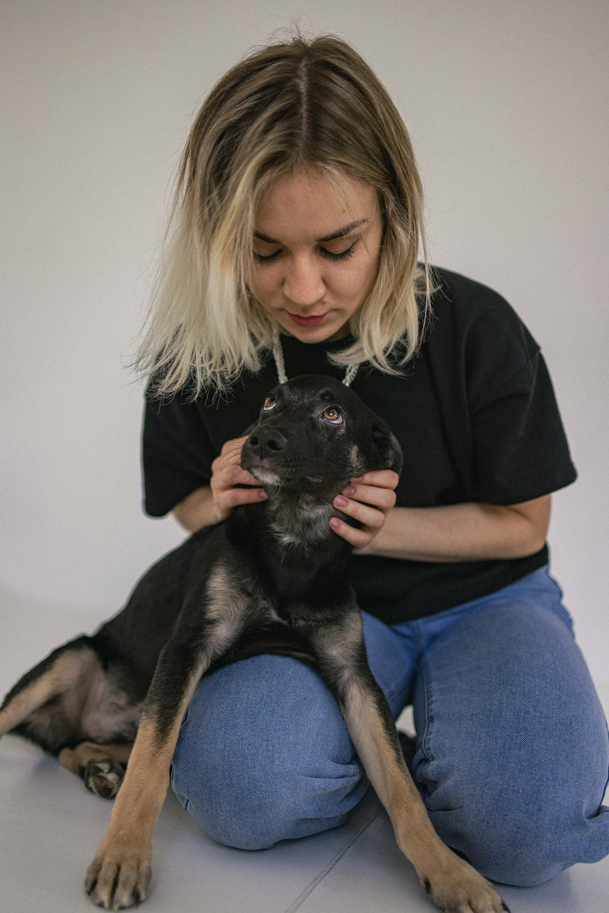 Крис и Тэдди. Фотограф-анималист в Москве Лера Черноног