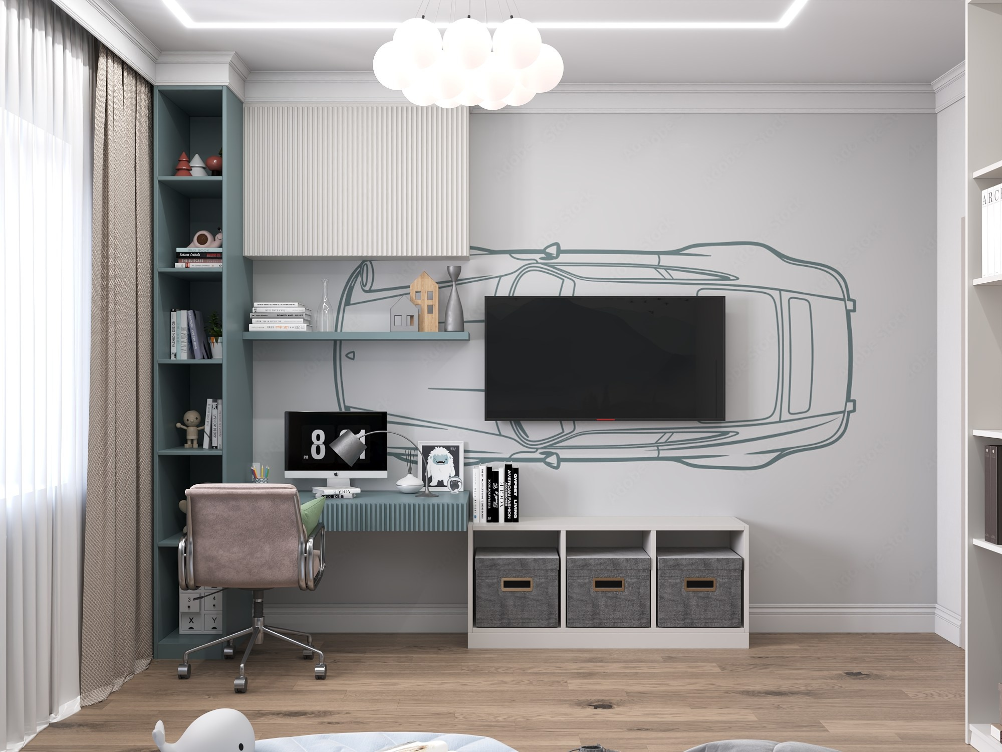 Г. Челябинск, квартира 125 м². БК студия дизайна интерьера