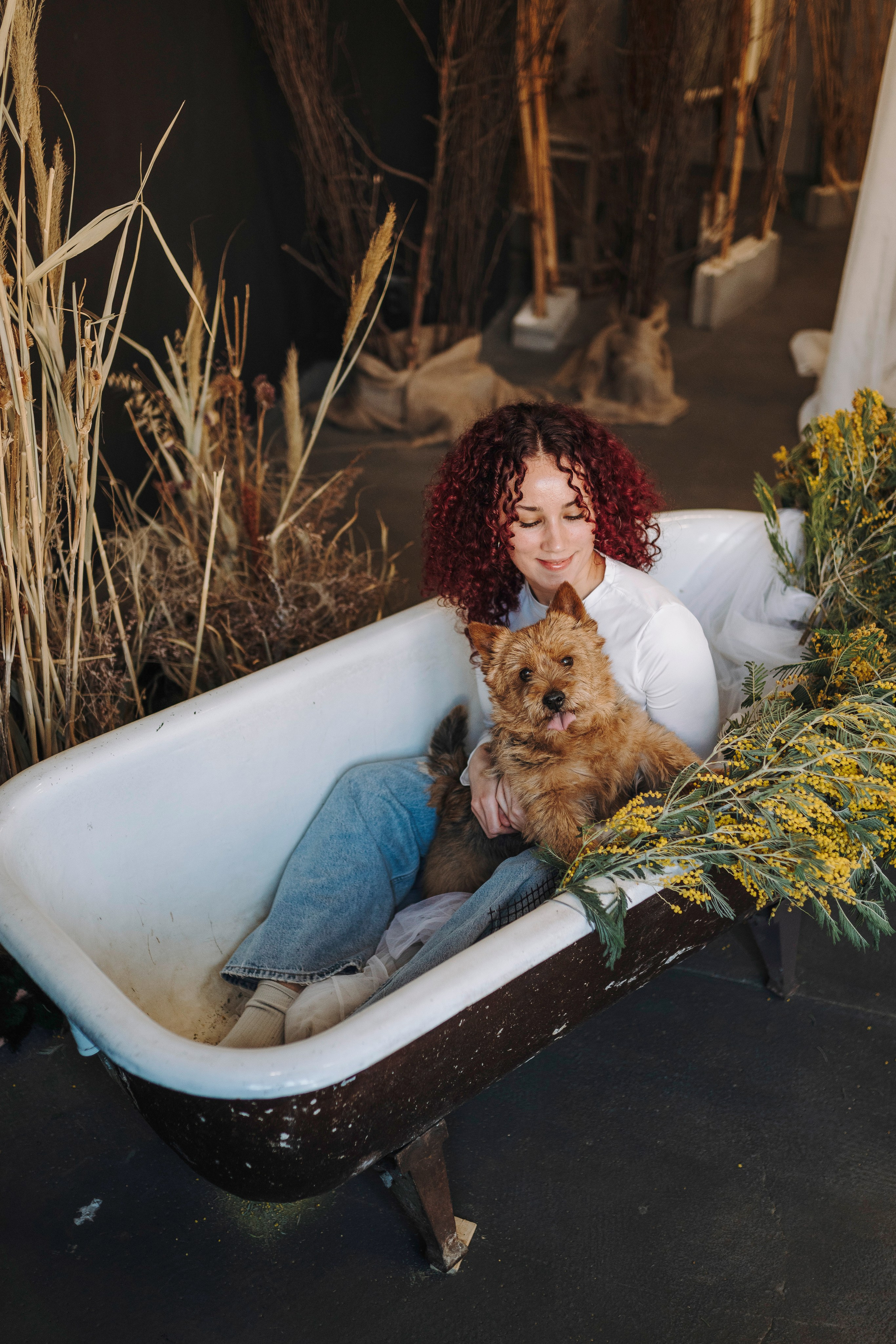 Маша и Рамси. Фотограф анималист в Спб недорого Олеся Майорова