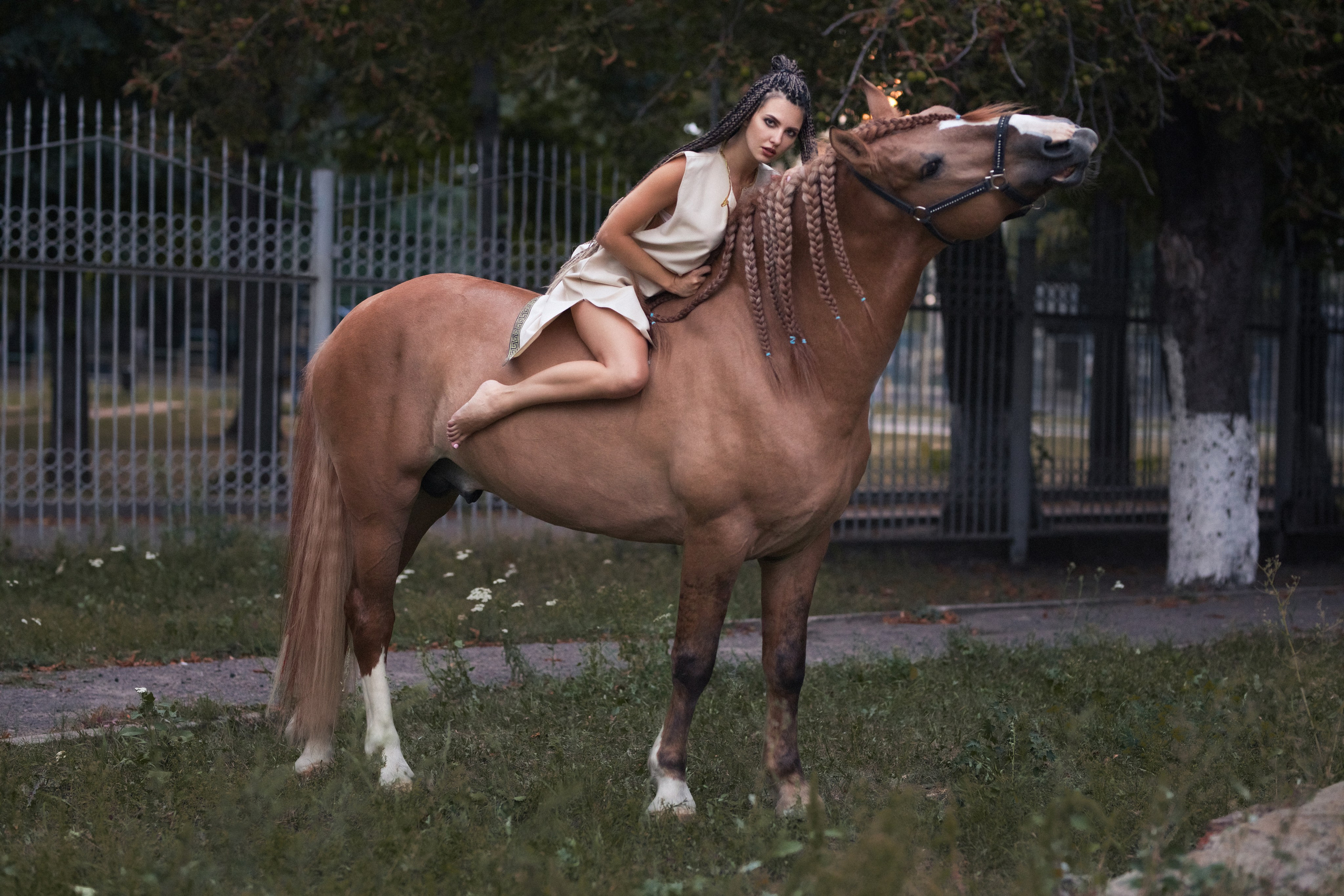 Конная фотосессиия с Кристиной для «себя»