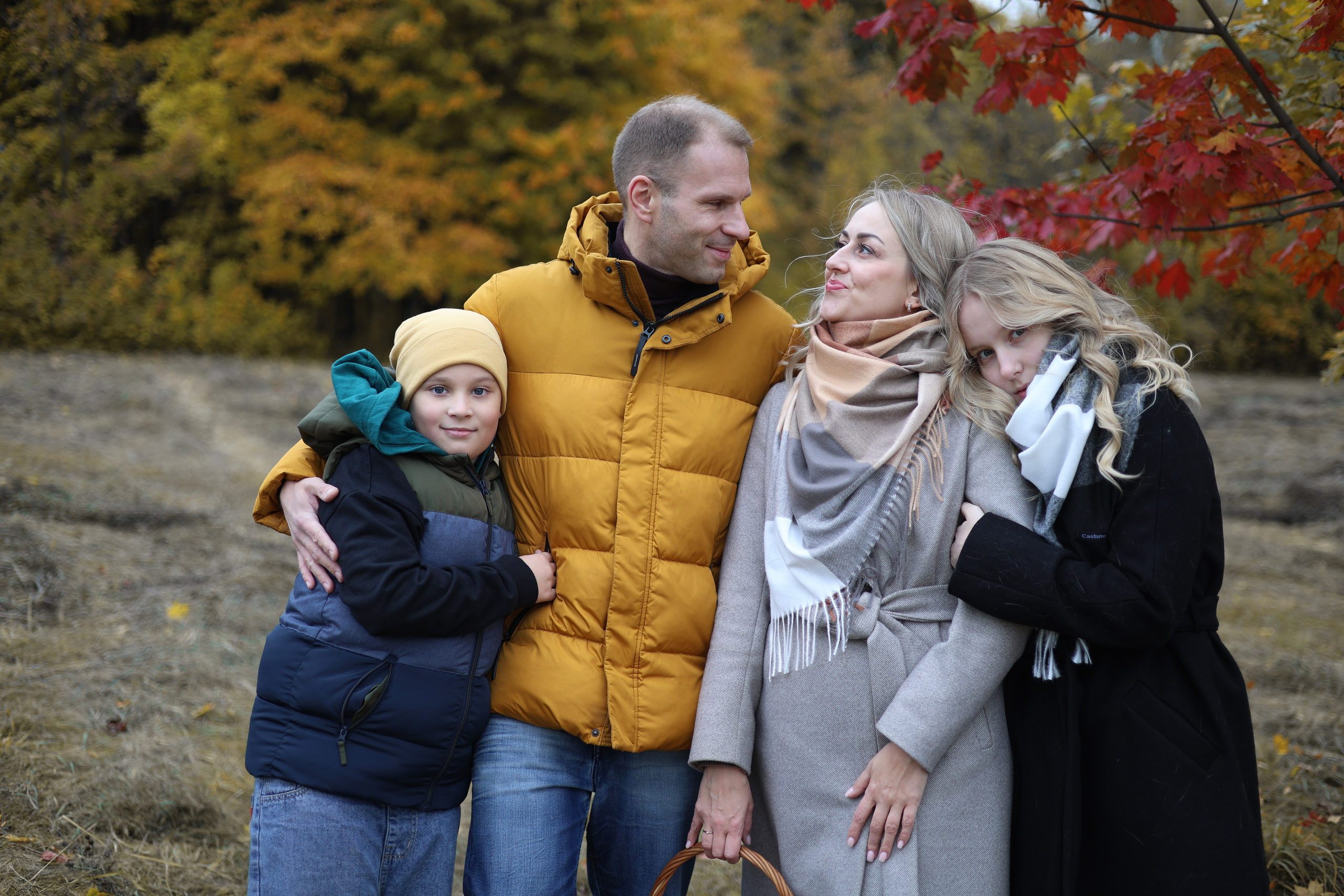 Ярослав, Ангелина, Полина и Володя. Семейный и детский фотограф в Москве Анастасия Мурга