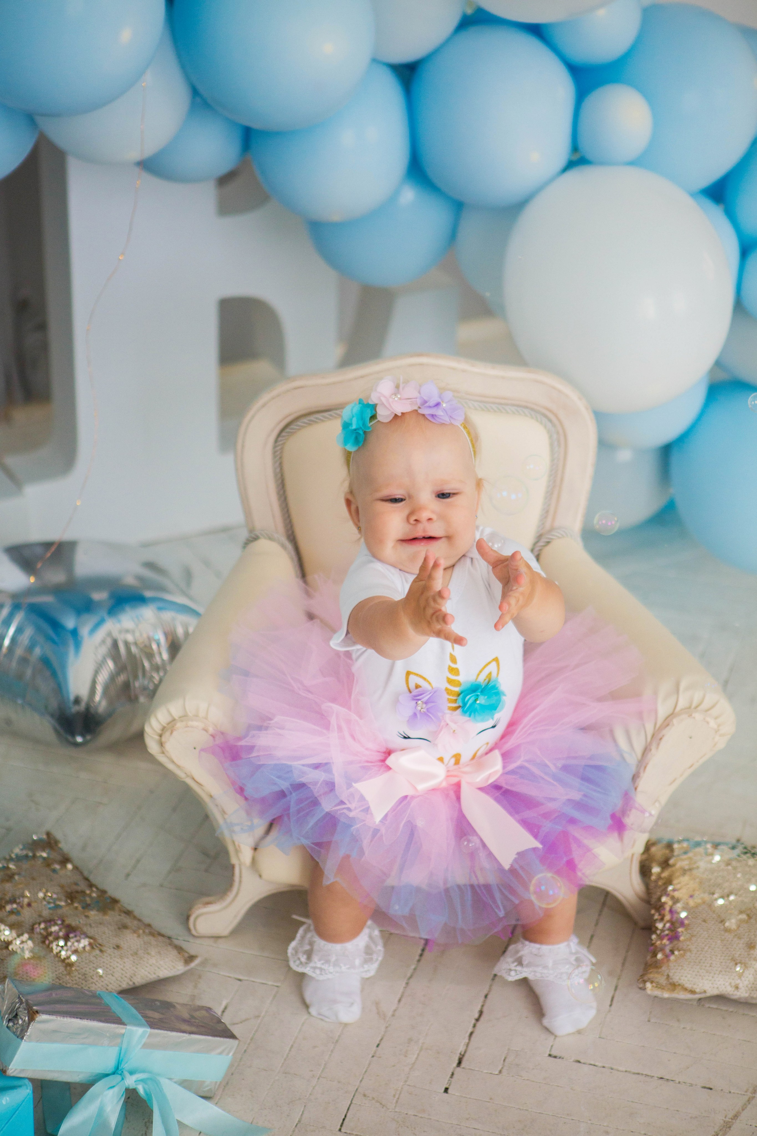 Мия, 1 год. Свадебный семейный и детский фотограф в Краснодаре Карина Федоровская