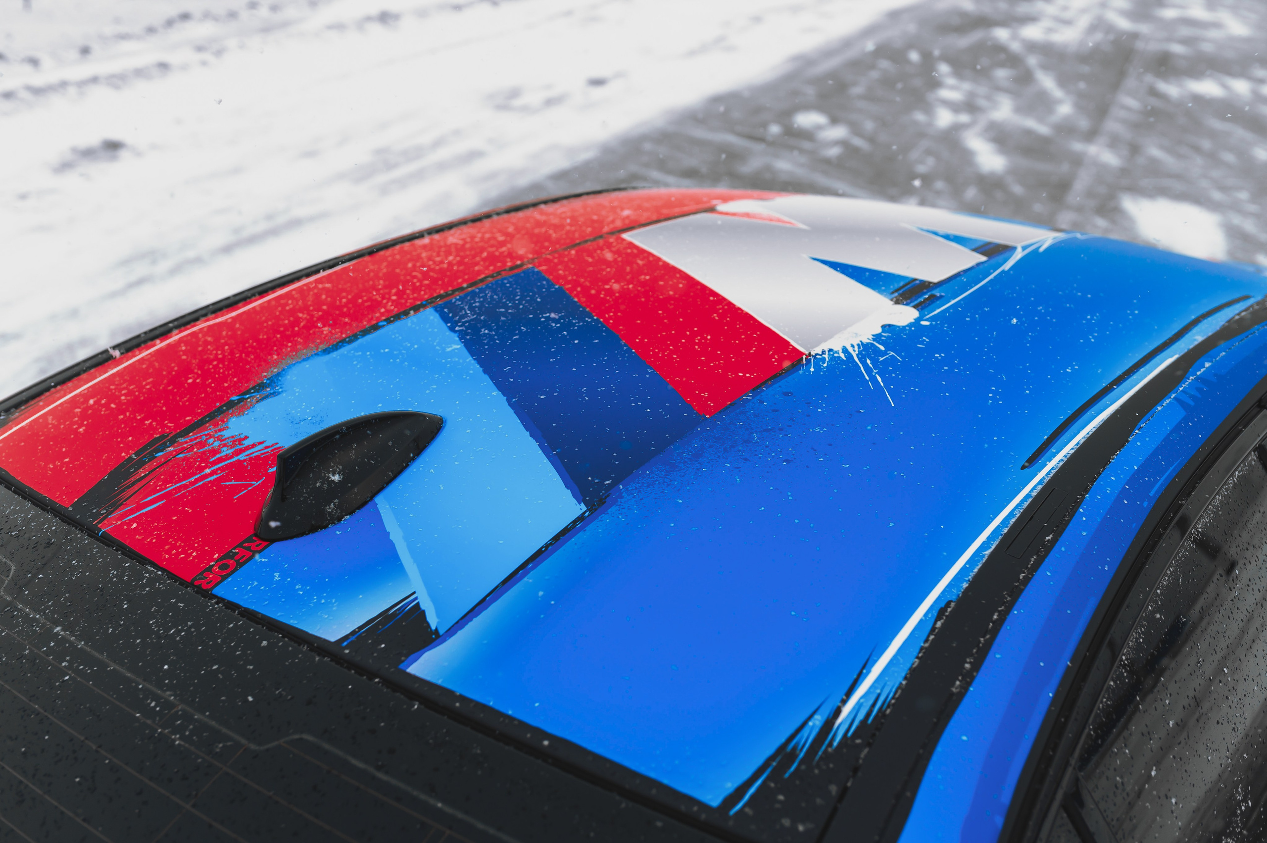 Винилография на BMW 5 G20. Студия дизайна и оклейки авто Barmaley Design