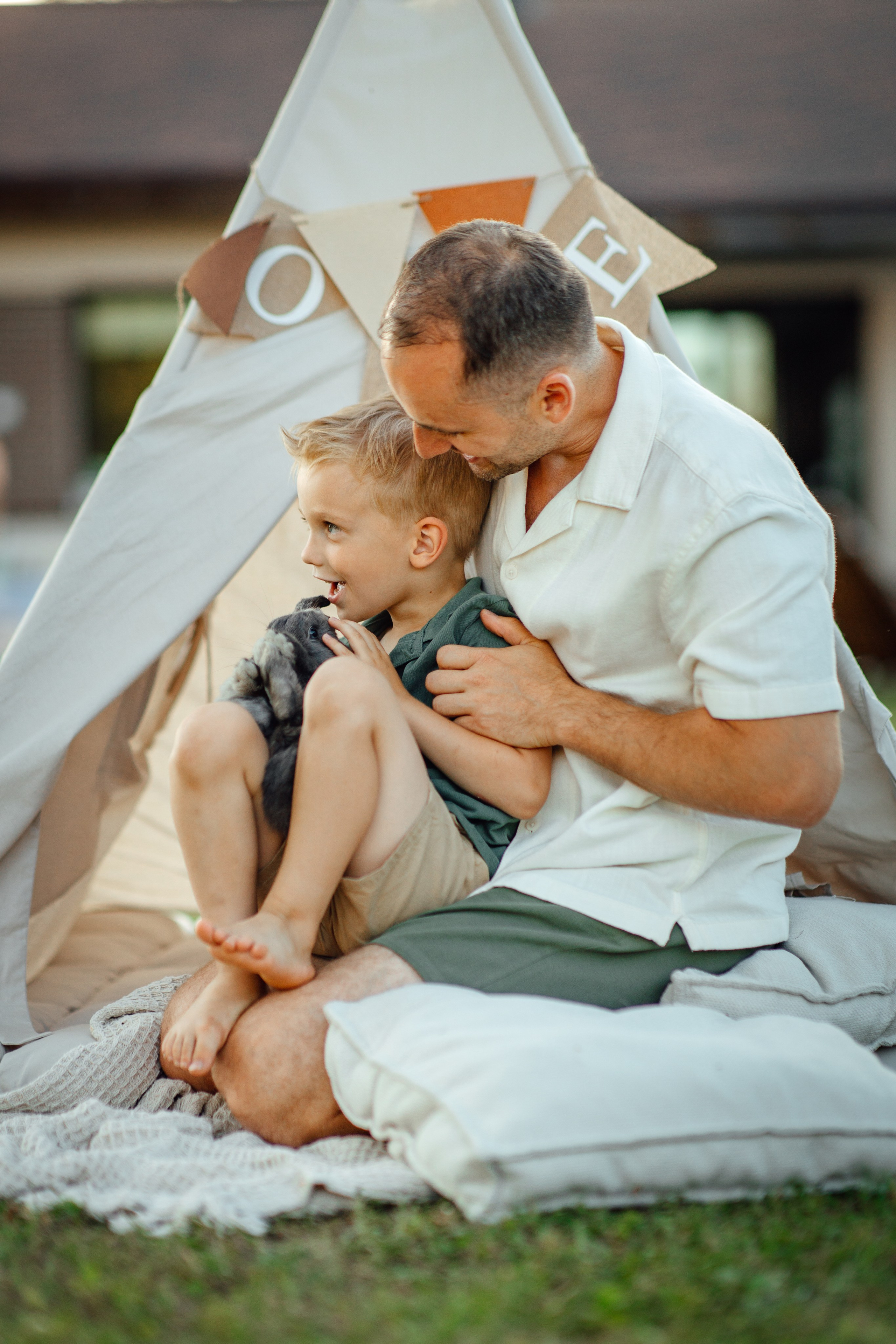 Максику 1 годик, отмечаем дома