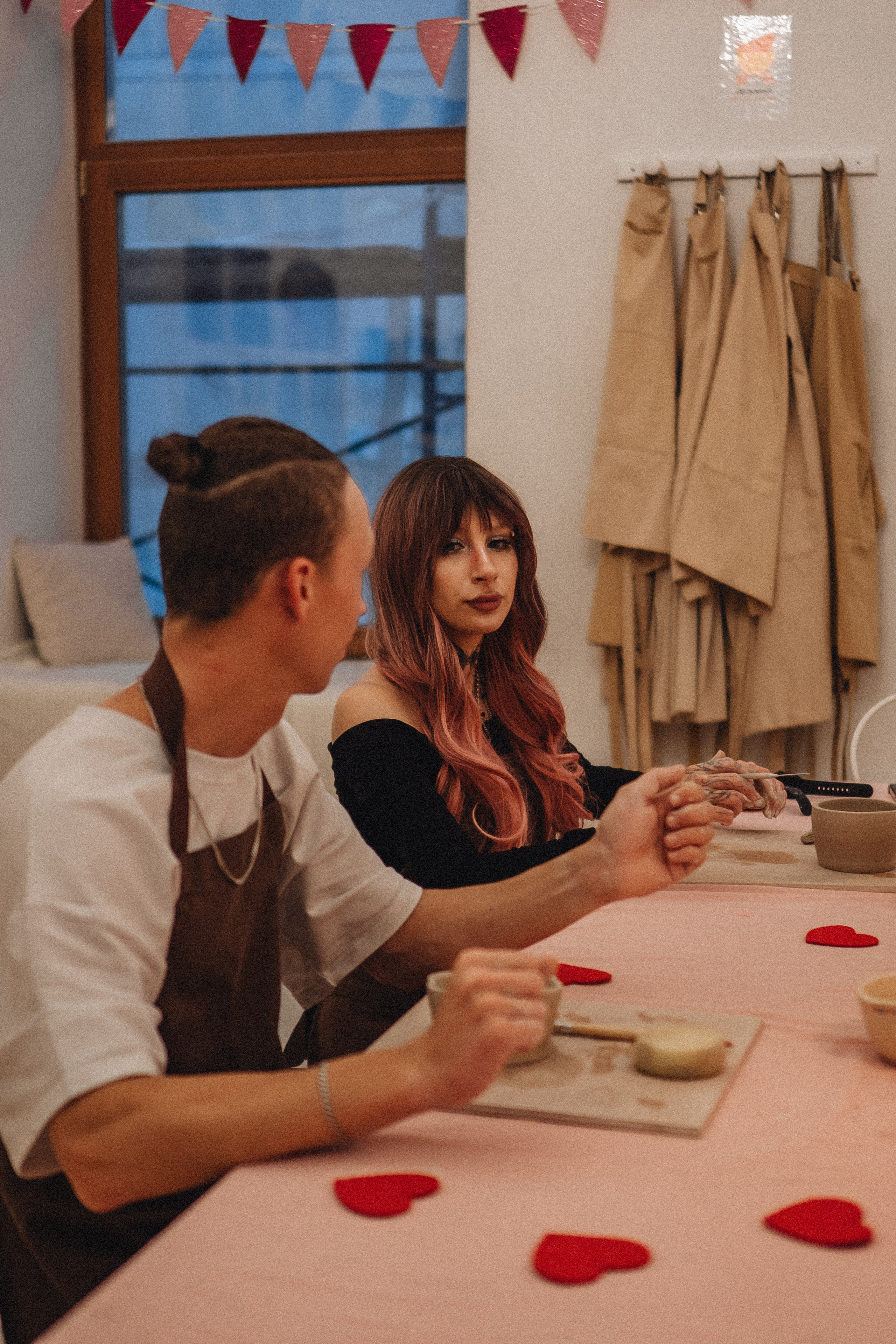 СВИДАНИЕ В ГОНЧАРНОЙ МАСТЕРСКОЙ. Профессиональный фотограф, Санкт-Петербург — Виктория Богомолова
