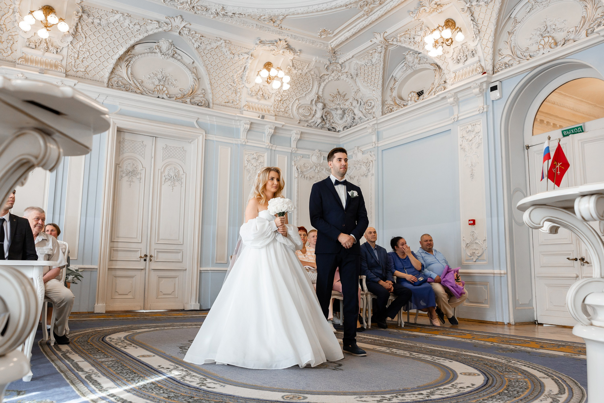 Дворец бракосочетания № 2. Регистрация брака. Фотограф в Санкт-Петербурге — Сергей Петров