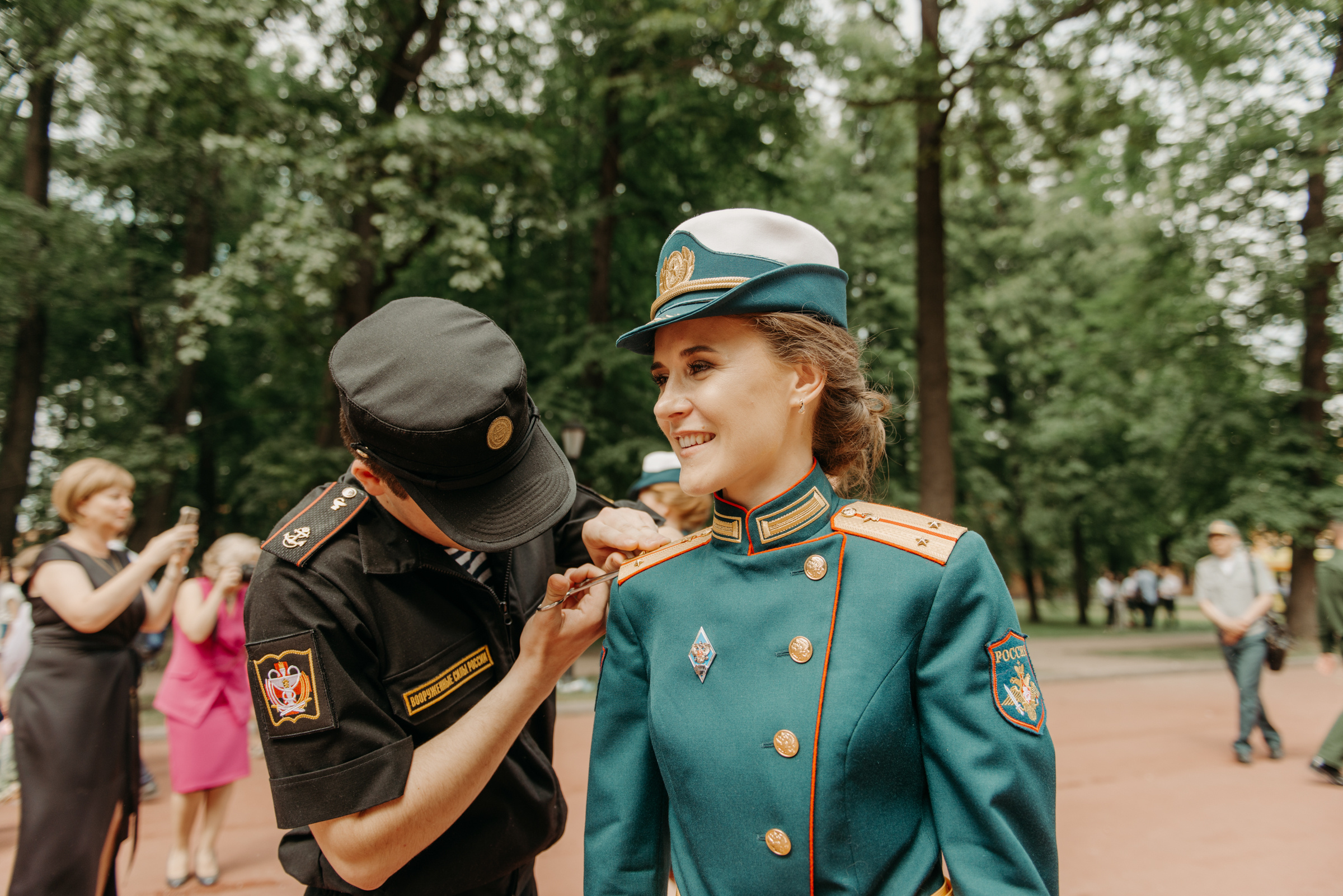 Фотограф на выпускной в Военно Медицинской Академии. Свадебный фотограф в Санкт-Петербурге Венера Ахметова
