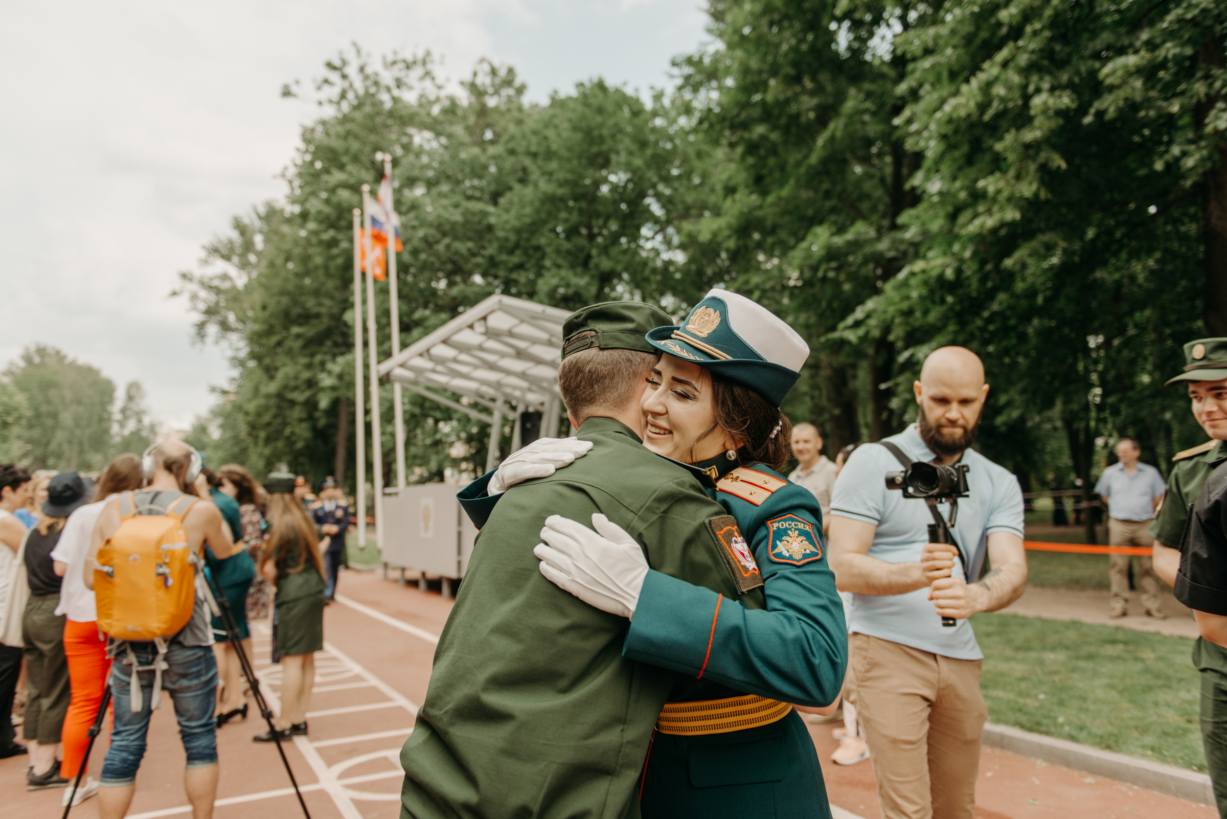 Фотограф на выпускной в Военно Медицинской Академии. Свадебный фотограф в Санкт-Петербурге Венера Ахметова