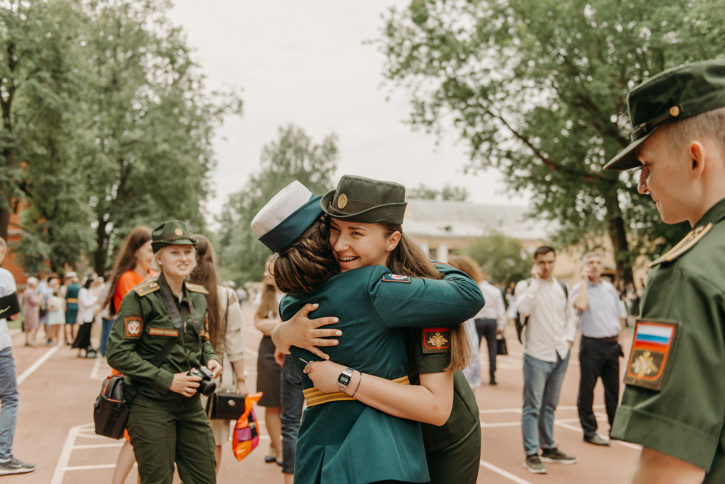 Фотограф на выпускной в Военно Медицинской Академии. Свадебный фотограф в Санкт-Петербурге Венера Ахметова