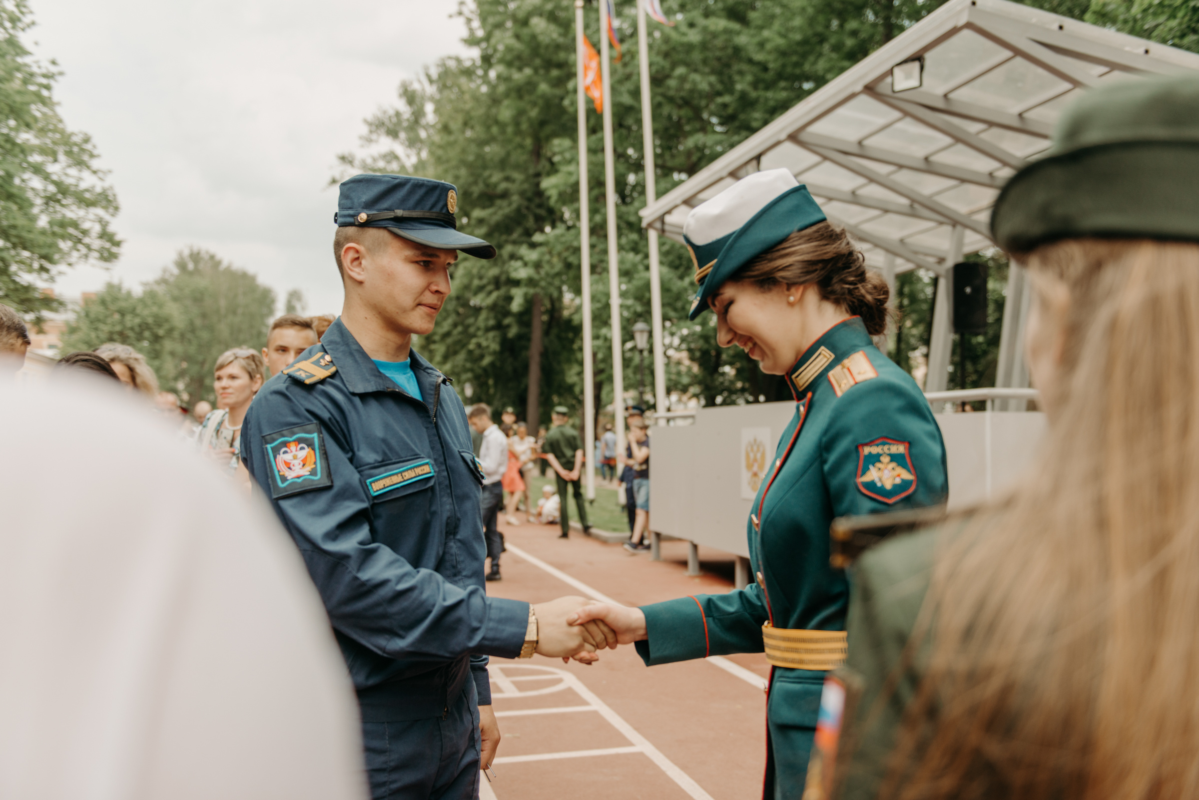 Фотограф на выпускной в Военно Медицинской Академии. Свадебный фотограф в Санкт-Петербурге Венера Ахметова