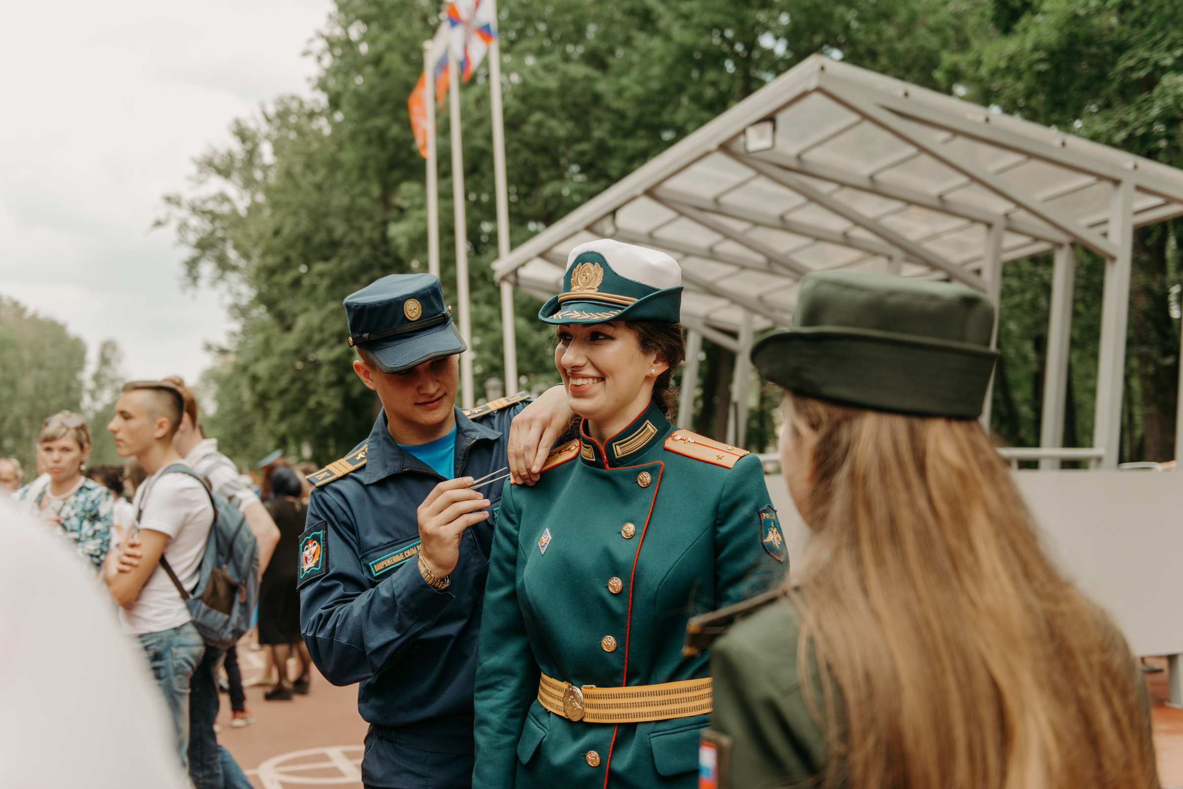 Фотограф на выпускной в Военно Медицинской Академии. Свадебный фотограф в Санкт-Петербурге Венера Ахметова