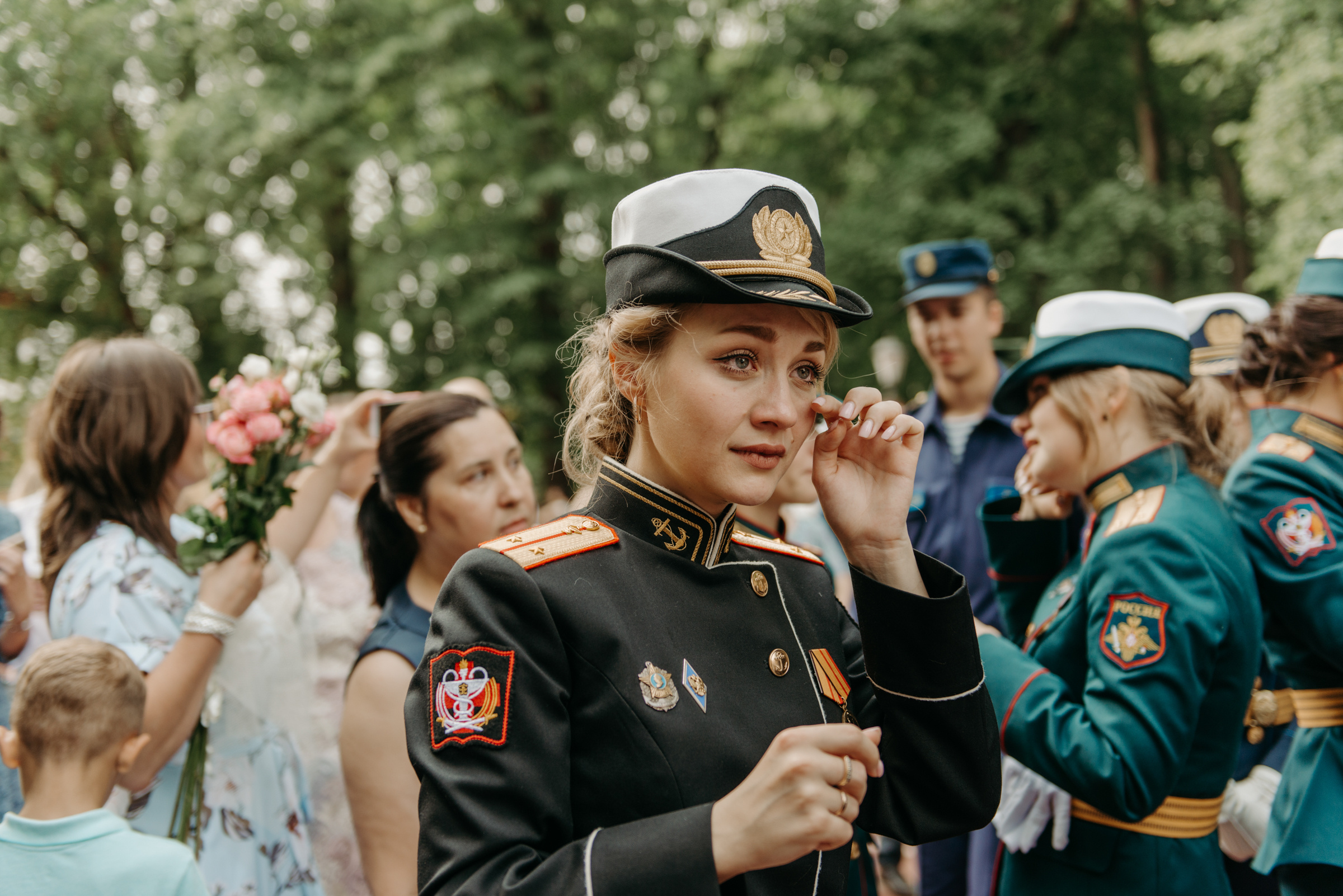 Фотограф на выпускной в Военно Медицинской Академии. Свадебный фотограф в Санкт-Петербурге Венера Ахметова