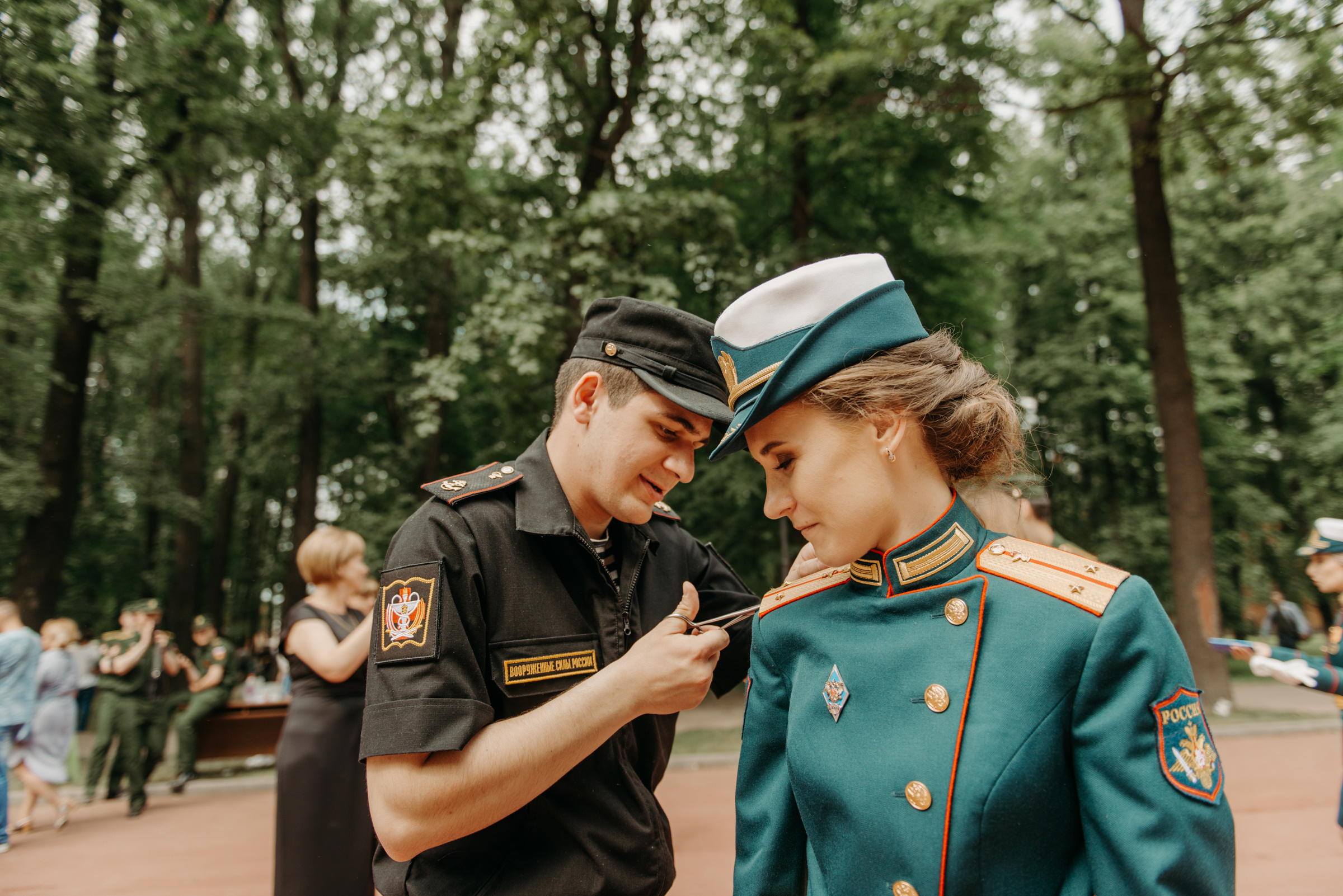 Фотограф на выпускной в Военно Медицинской Академии. Свадебный фотограф в Санкт-Петербурге Венера Ахметова