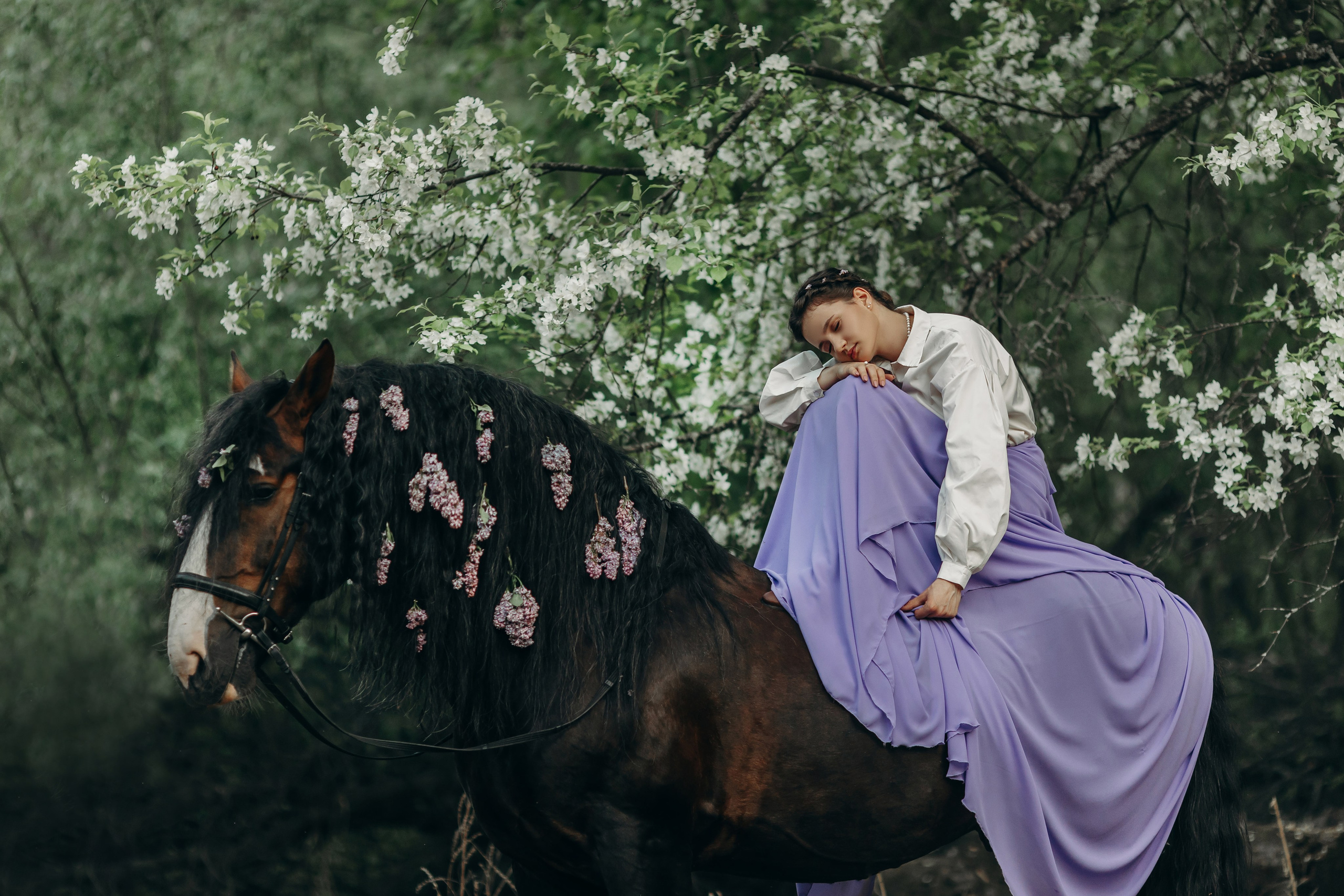 Настюшка. Анна Молчанова конный фотограф в Тюмени | фотосессии с лошадьми Тюмень