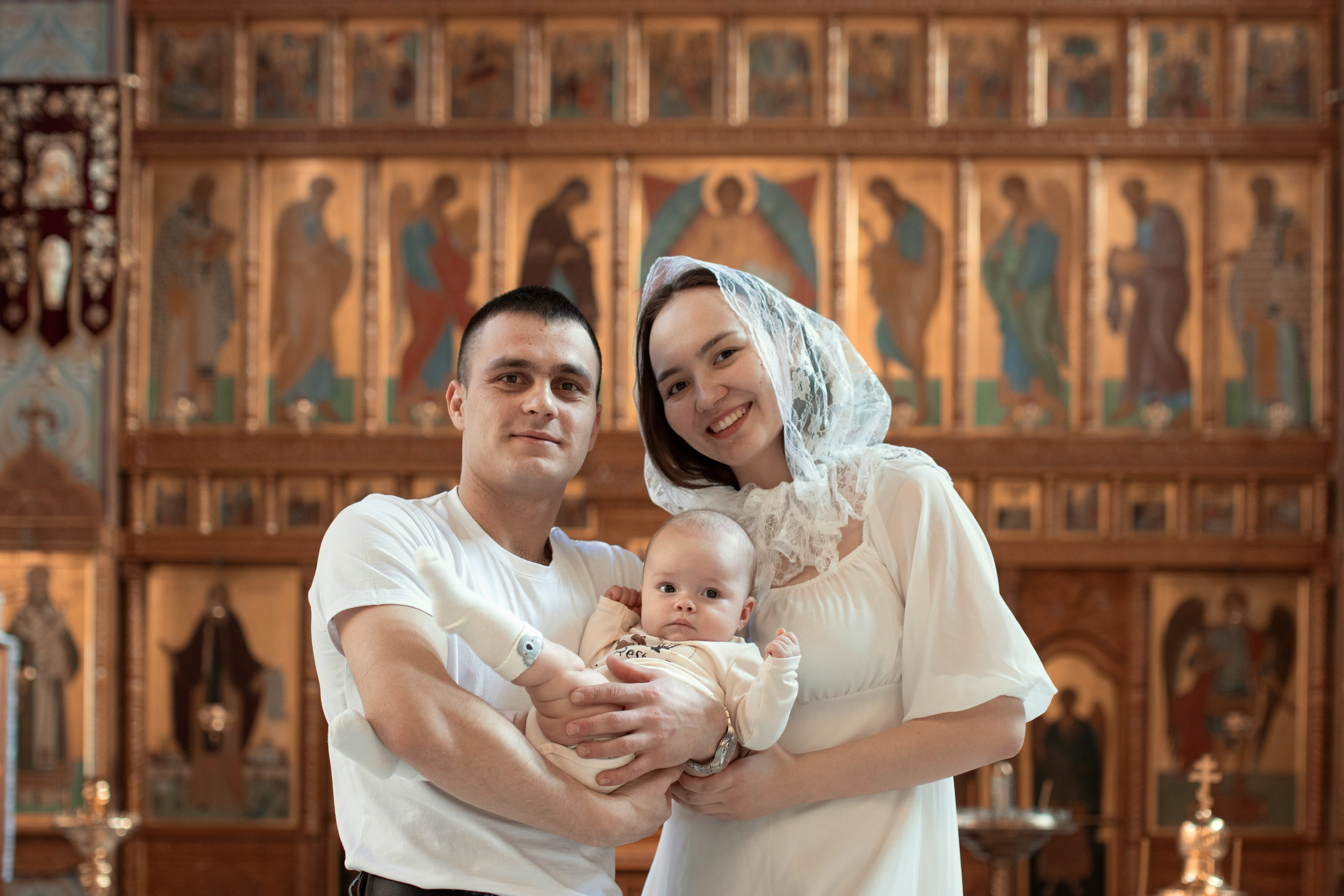 Таинство Крещения Станиславы. ТОП Фотограф на Крещение и Венчание Железногорск Алексей Мещеряков