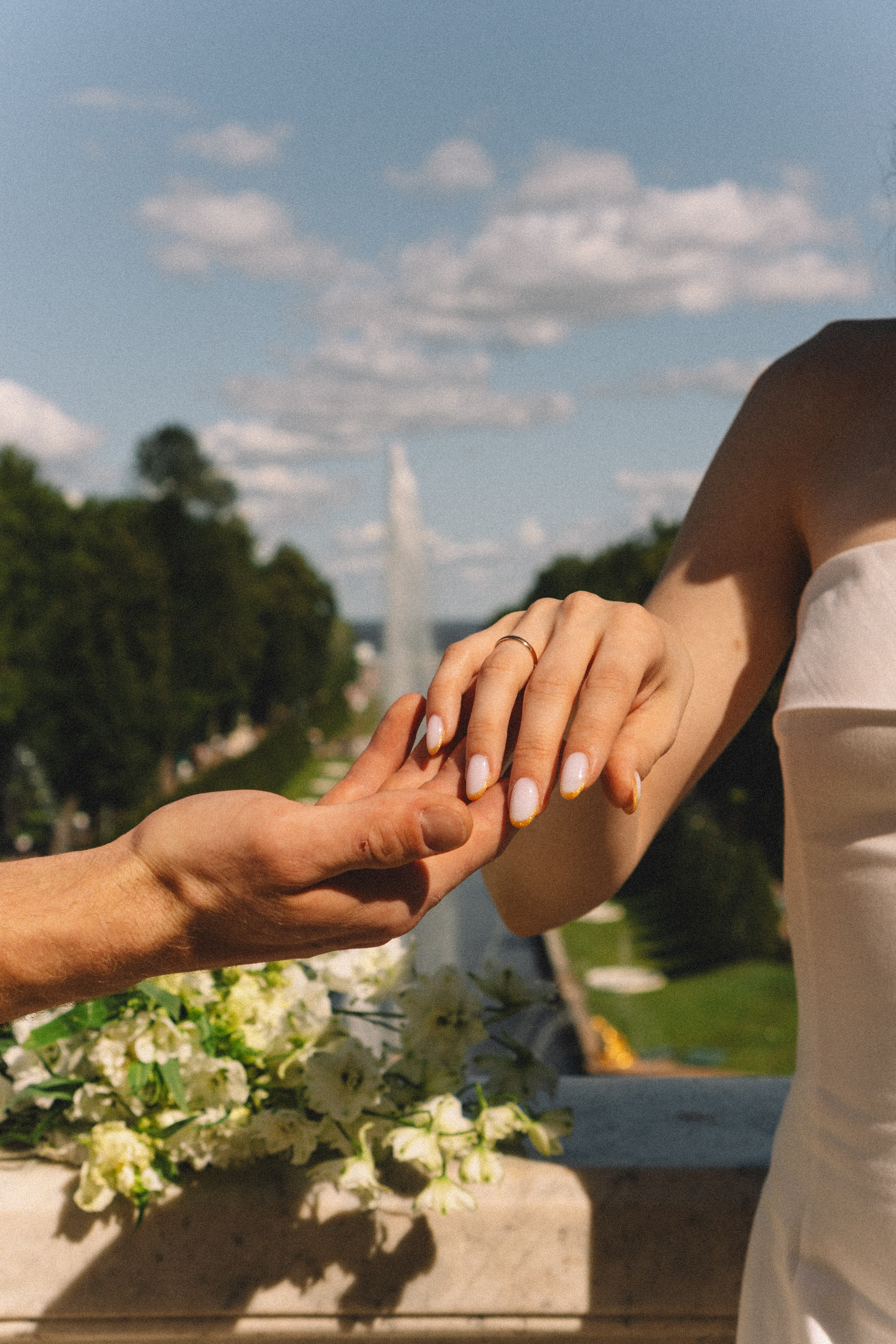 СВАДЕБНАЯ СЬЕМКА В ПЕТЕРГОФЕ И СЬЕМКА РЕПОРТАЖА В ЗАГСЕ ПЕТЕРГОФА. Профессиональный фотограф, Санкт-Петербург — Виктория Богомолова