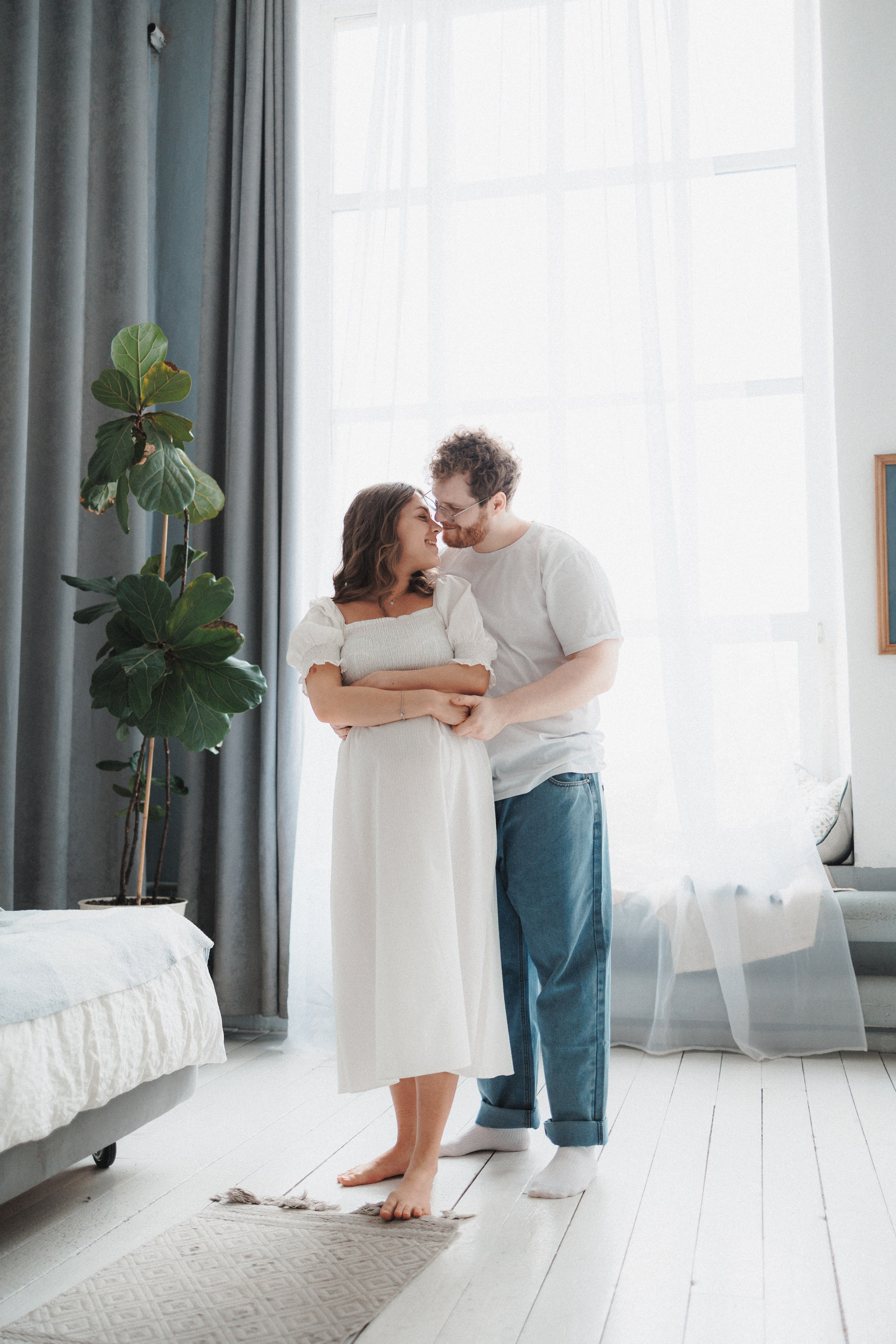 Любовь — это когда ты под сердцем носишь его ребенка. Фотограф Москва Светлана Кирюшина