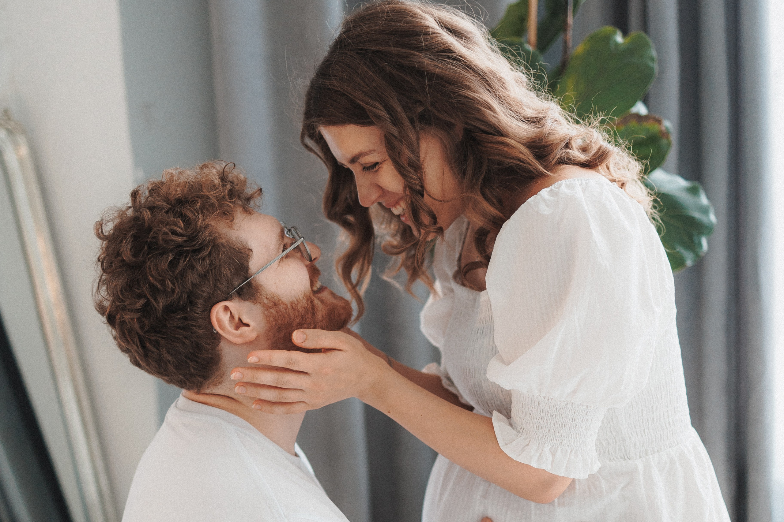 Любовь — это когда ты под сердцем носишь его ребенка. Фотограф Москва Светлана Кирюшина