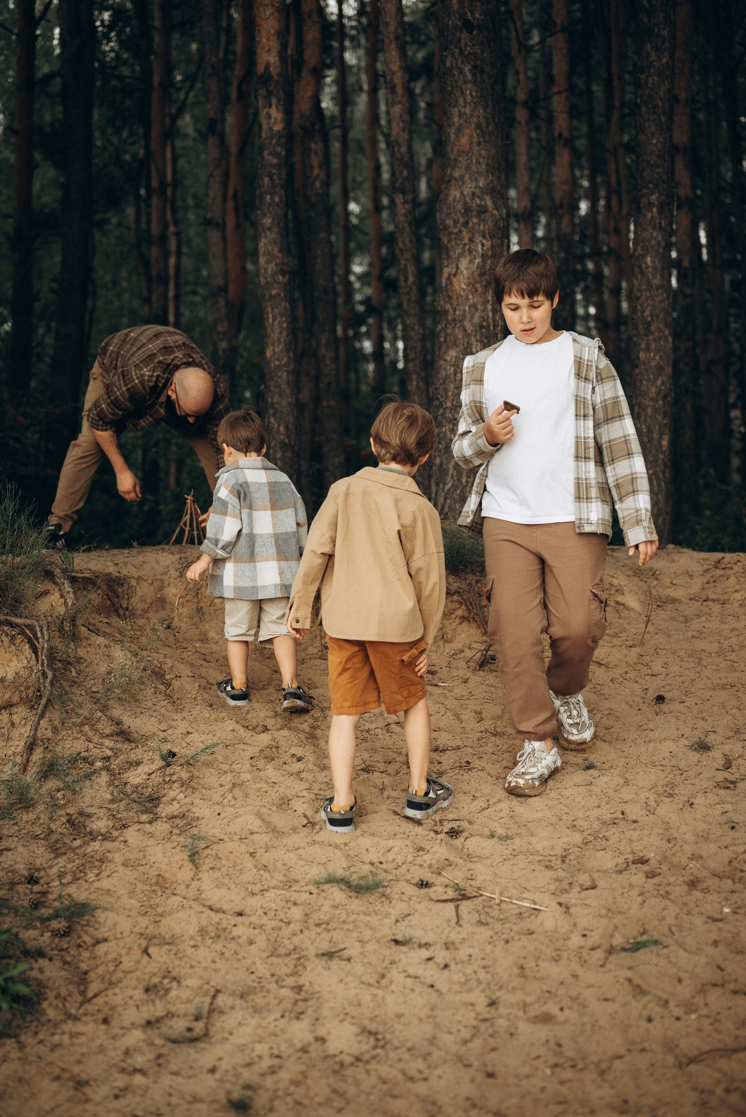 Летним вечером…. Семейный фотограф в Москве Дарья Пузикова
